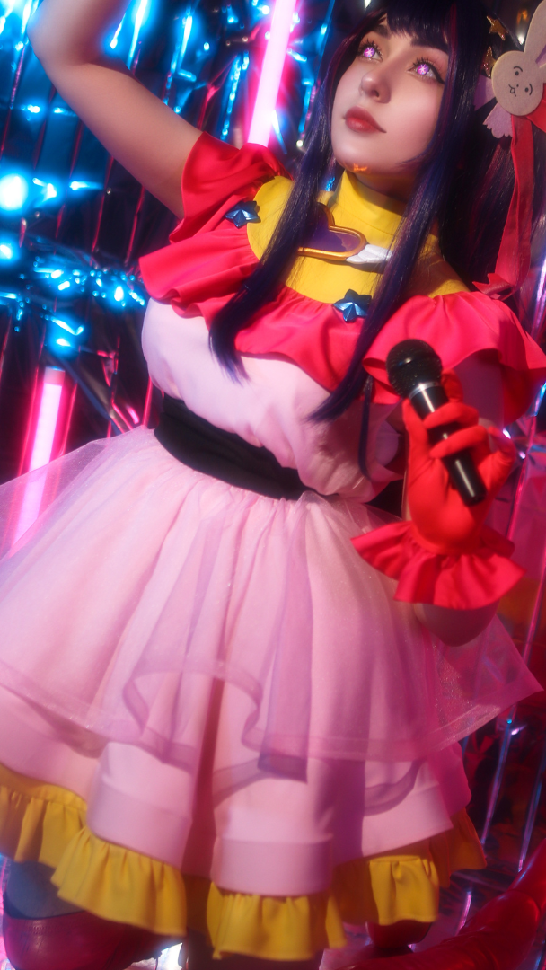 Oshi no Ko Hoshino Ai Cosplay Costume - Custom Made