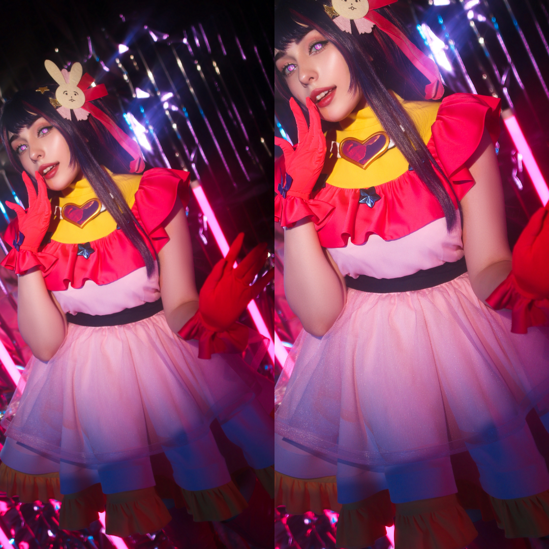 Oshi no Ko Hoshino Ai Cosplay Costume - Custom Made