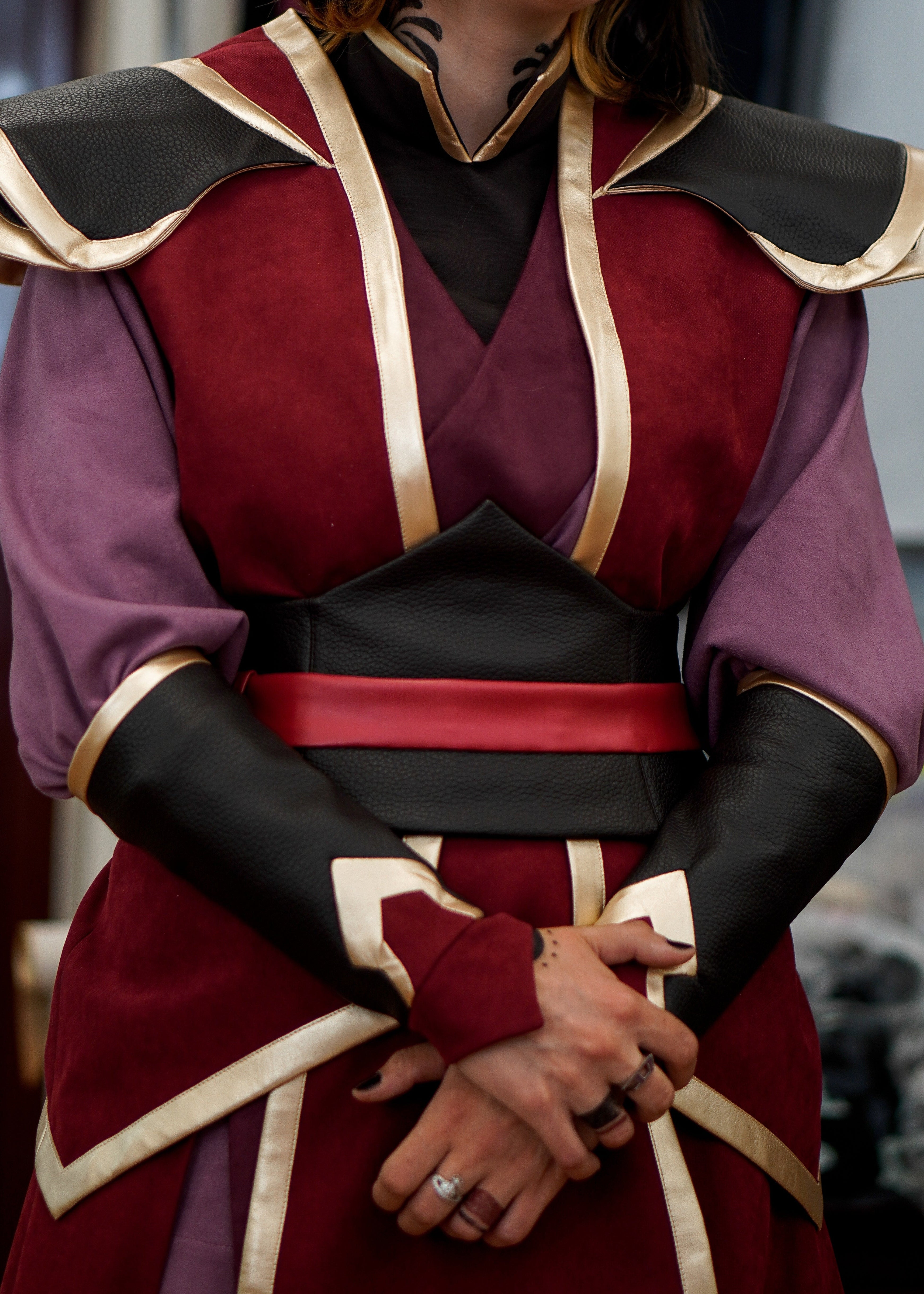 Zuko Fire Lord Avatar Aang the Last Airbender Cosplay Costume - Custom Made