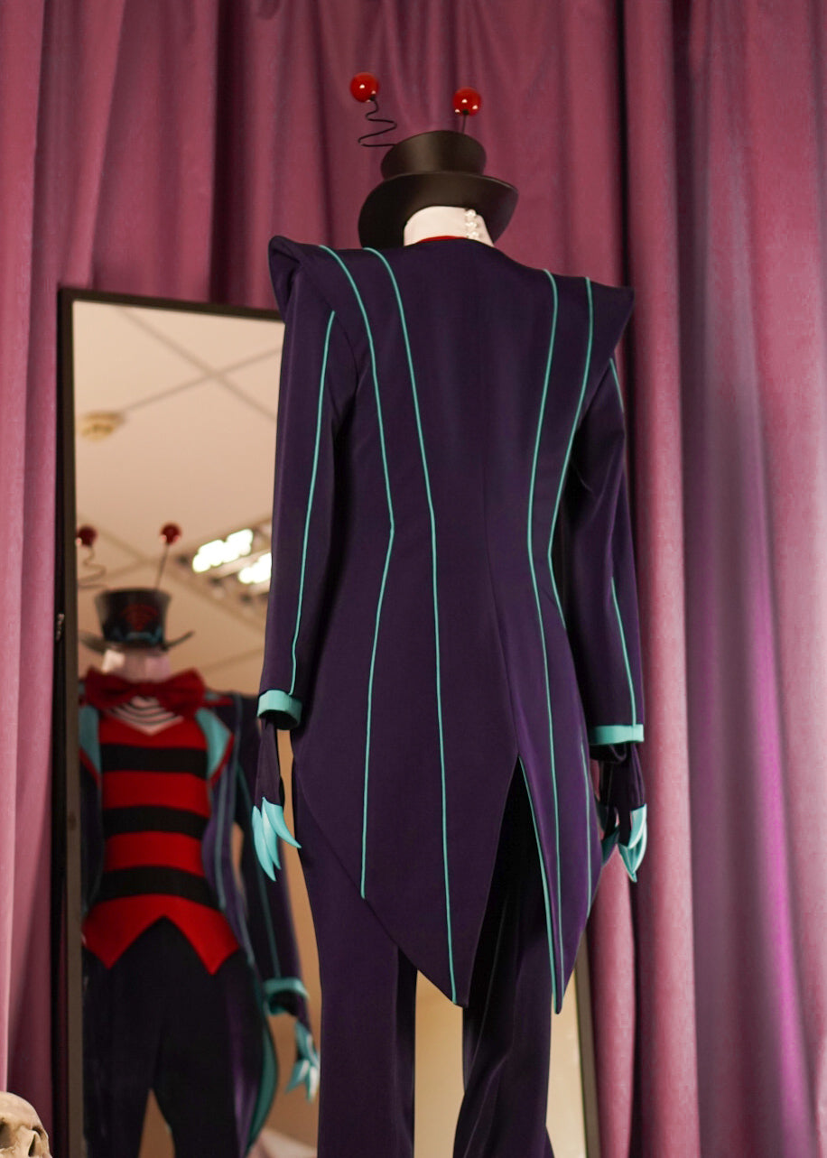 Hazbin Hotel Vox Cosplay Costume - Custom Made