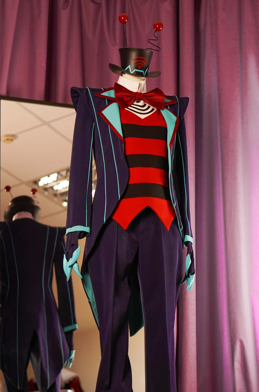 Hazbin Hotel Vox Cosplay Costume - Custom Made