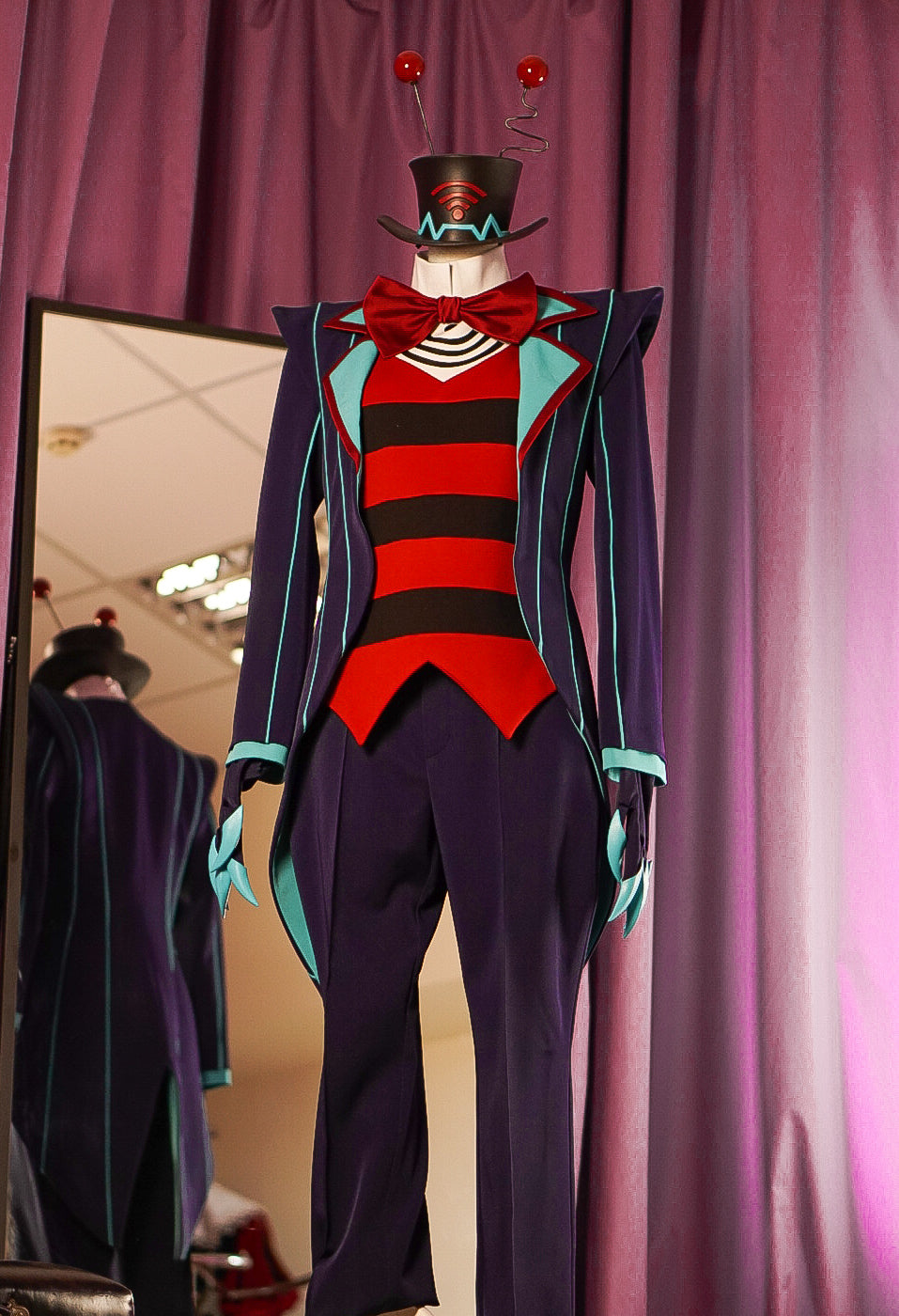 Hazbin Hotel Vox Cosplay Costume - Custom Made