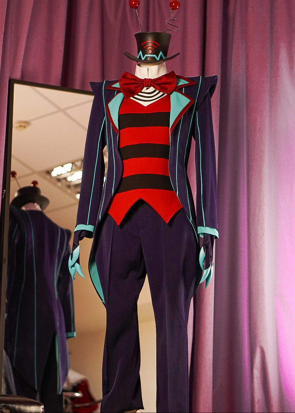 Hazbin Hotel Vox Cosplay Costume - Custom Made