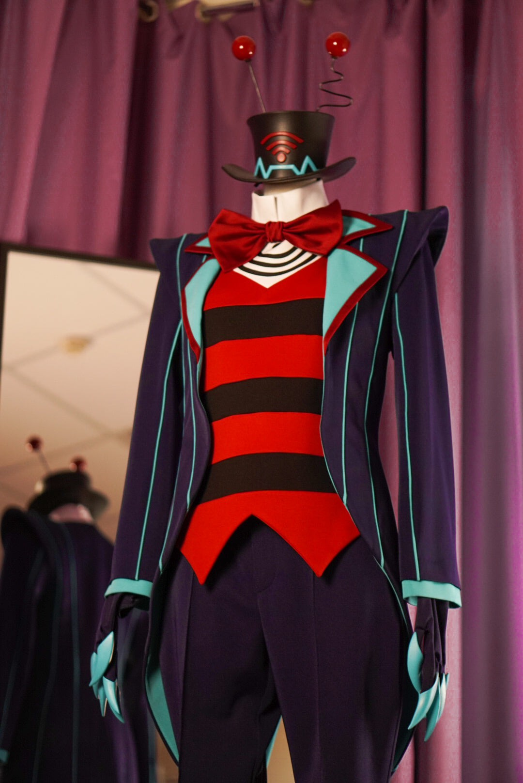 Hazbin Hotel Vox Cosplay Costume - Custom Made