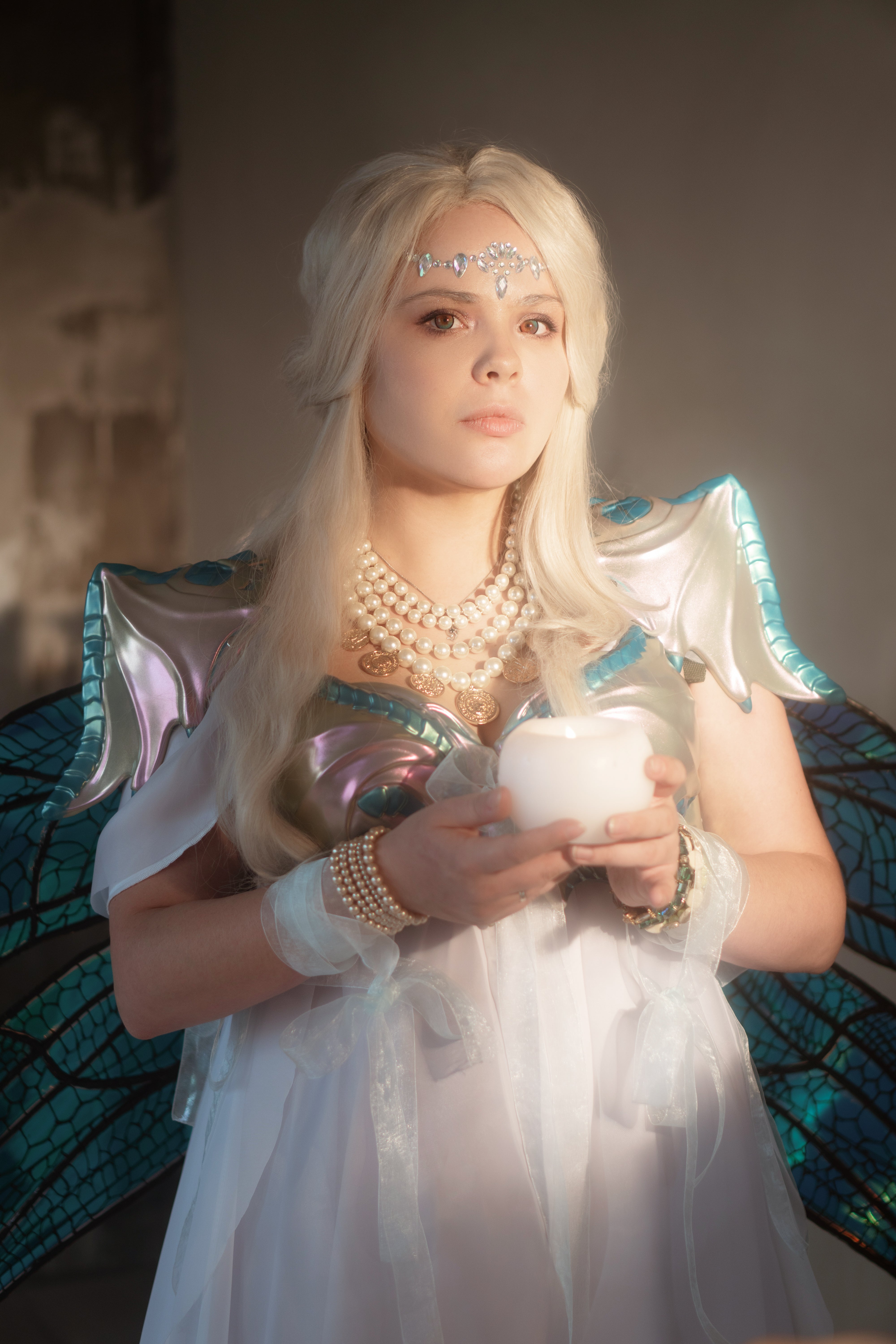 Mother Dragon Fantasy Costume Dress with Armor - Custom Made