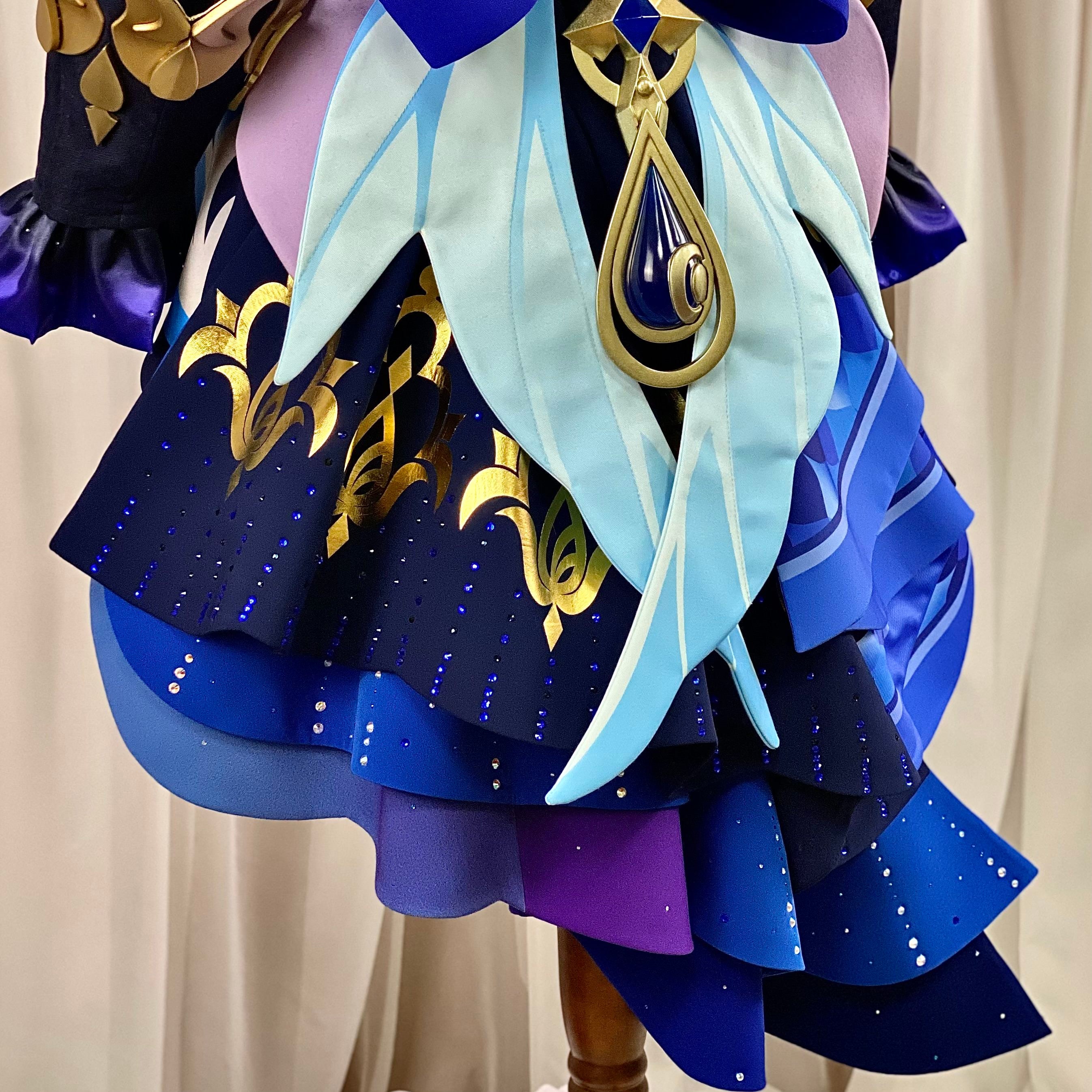 Furina Dark Version Cosplay Costume - Custom Made