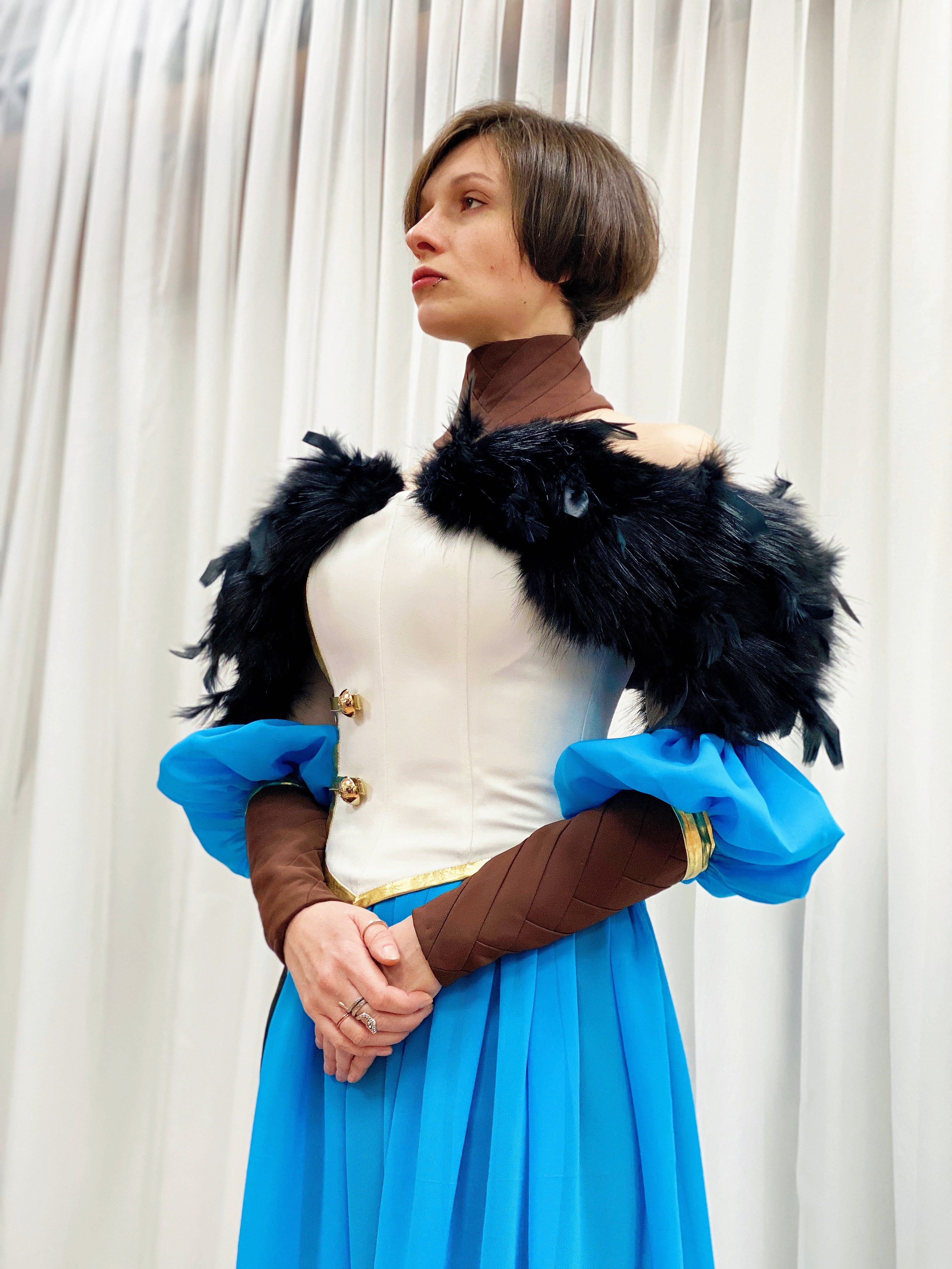 Vex Corset Costume Set for Cosplay Enthusiasts