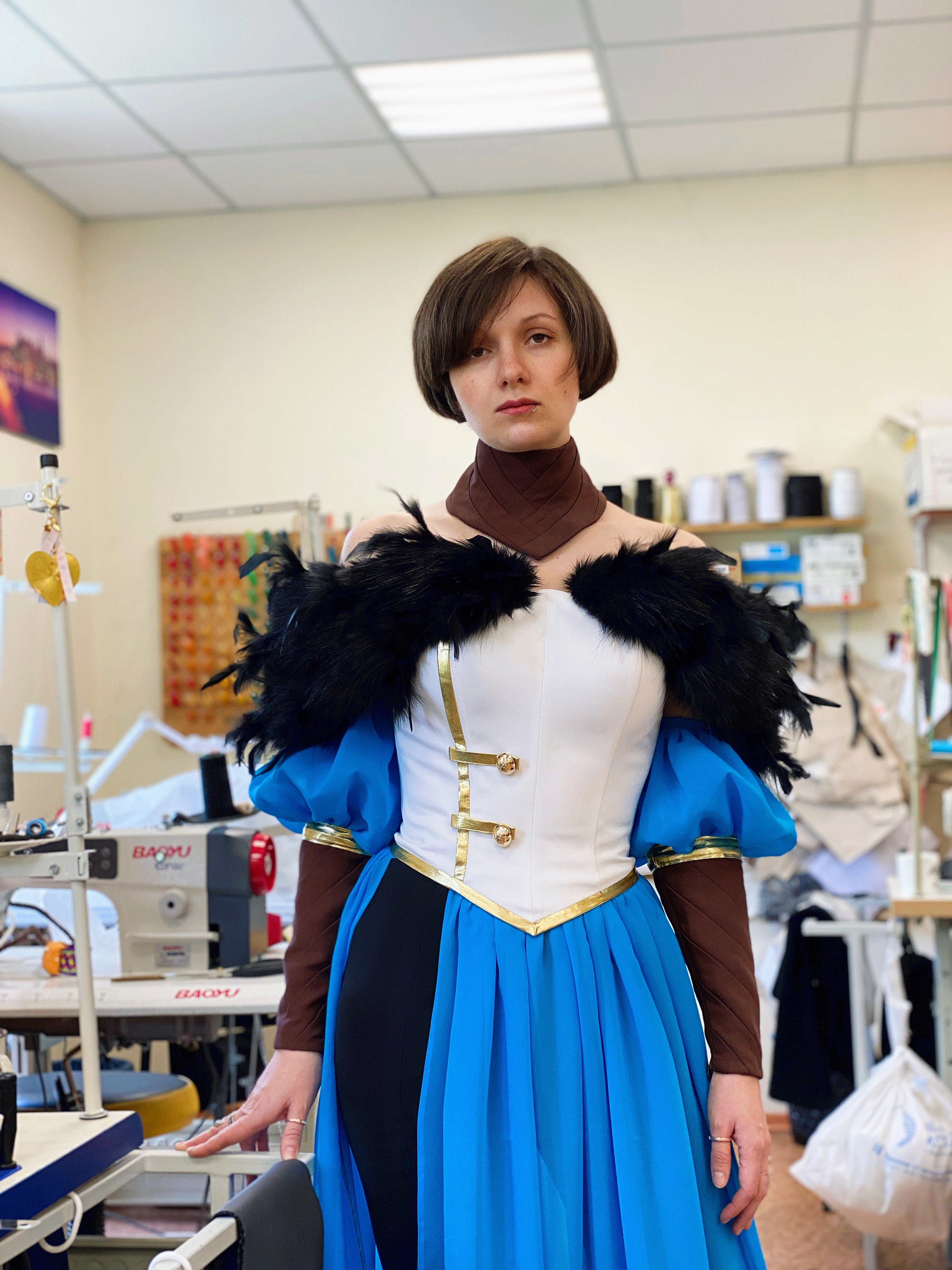 Vex Corset Costume Set for Cosplay Enthusiasts