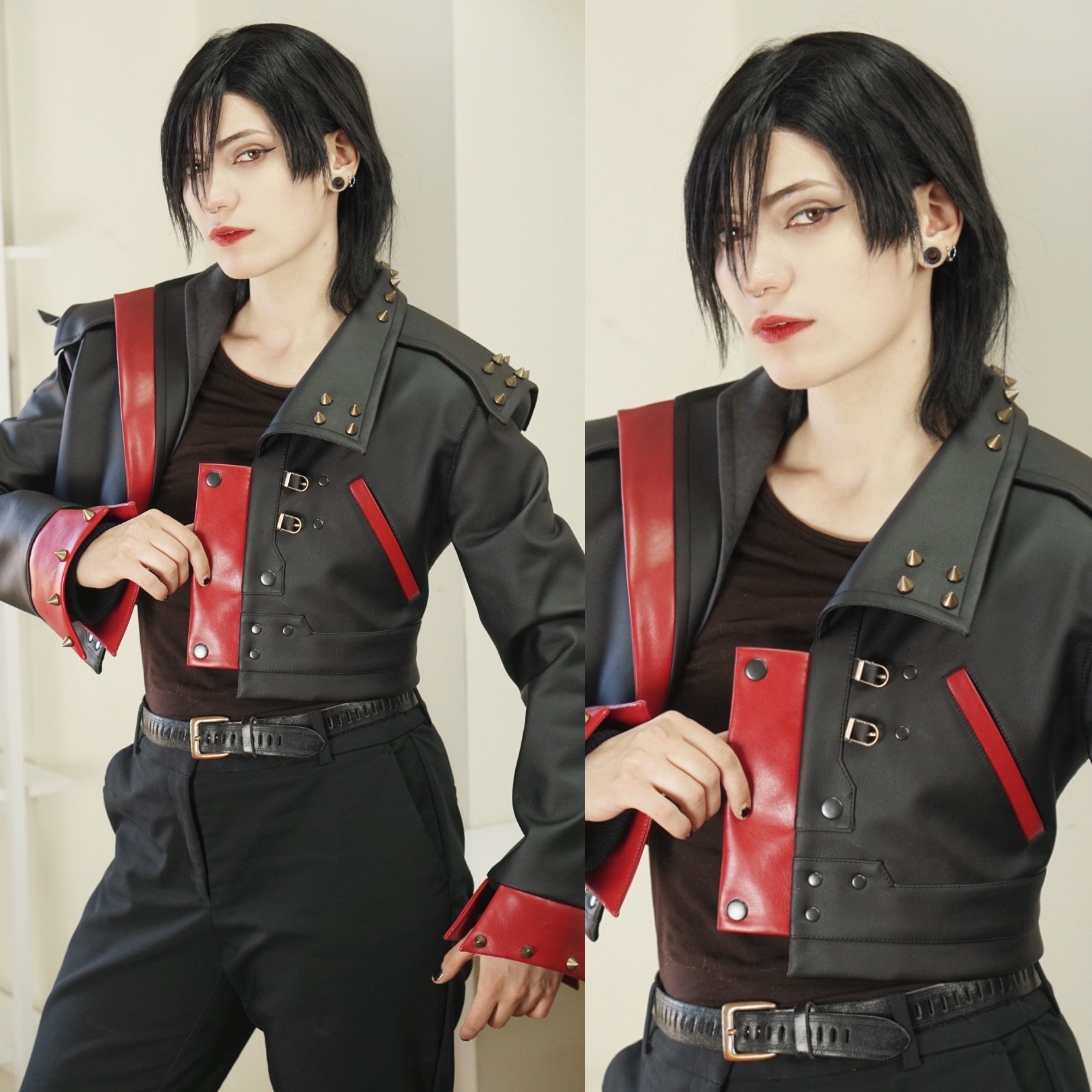 Pit Fighter Emo Vi Black Jacket Arcane 2 - Custom Made