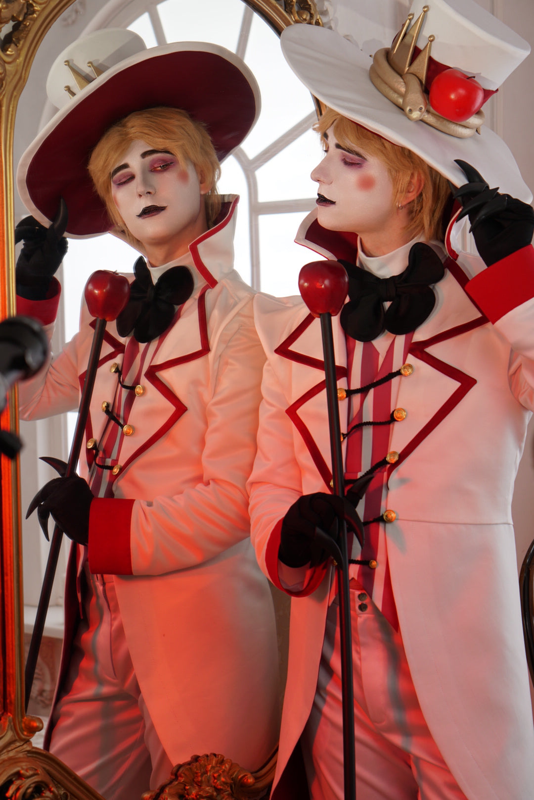 Hazbin Hotel Lucifer Morningstar Fallen Angel Cosplay Costume