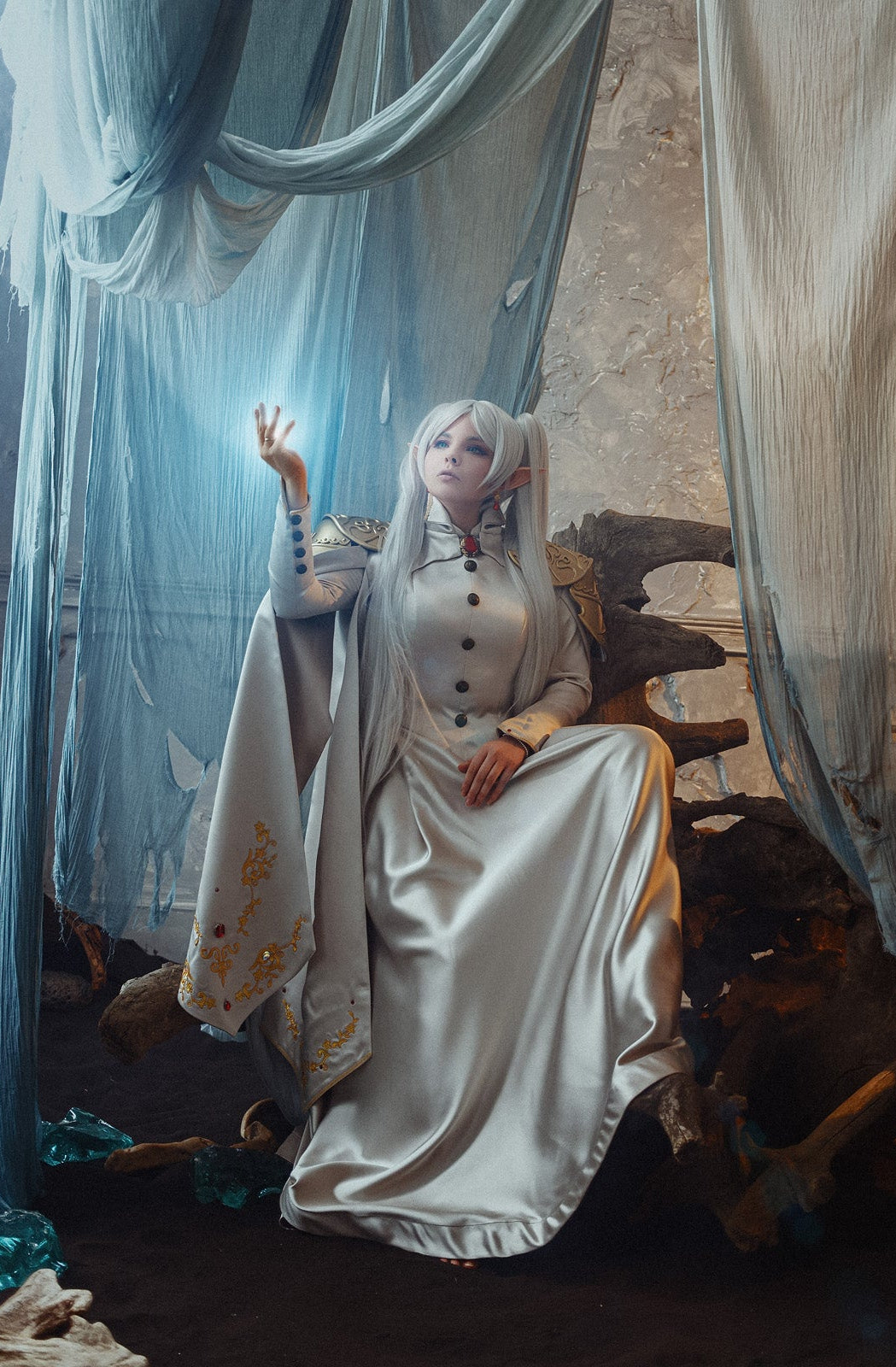 Fantasy Wizard Frieren Costume - Custom Made