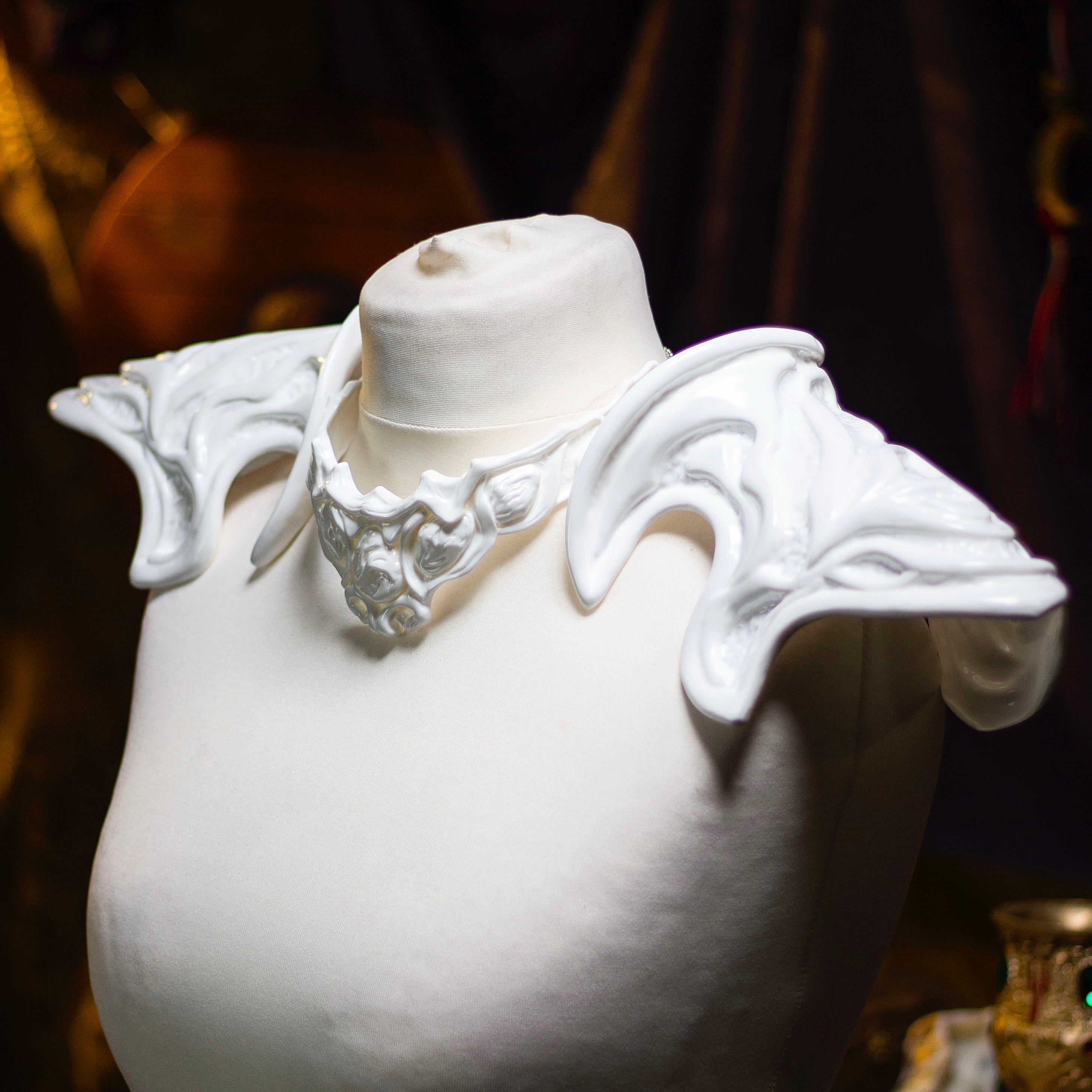 Wavemother's Robe Accessories White Set - Custom Made