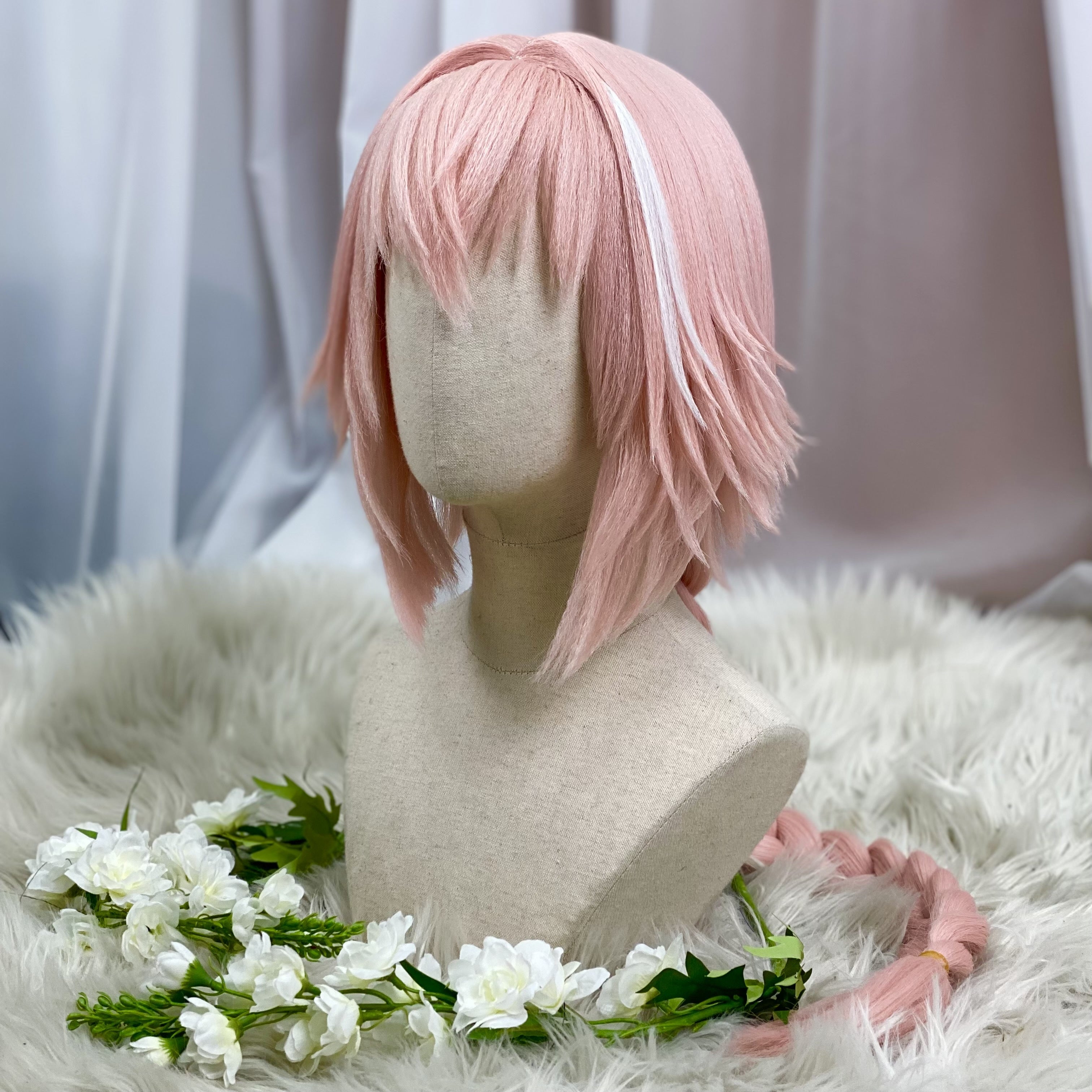 Astolfo Re:Zero Cosplay Wig