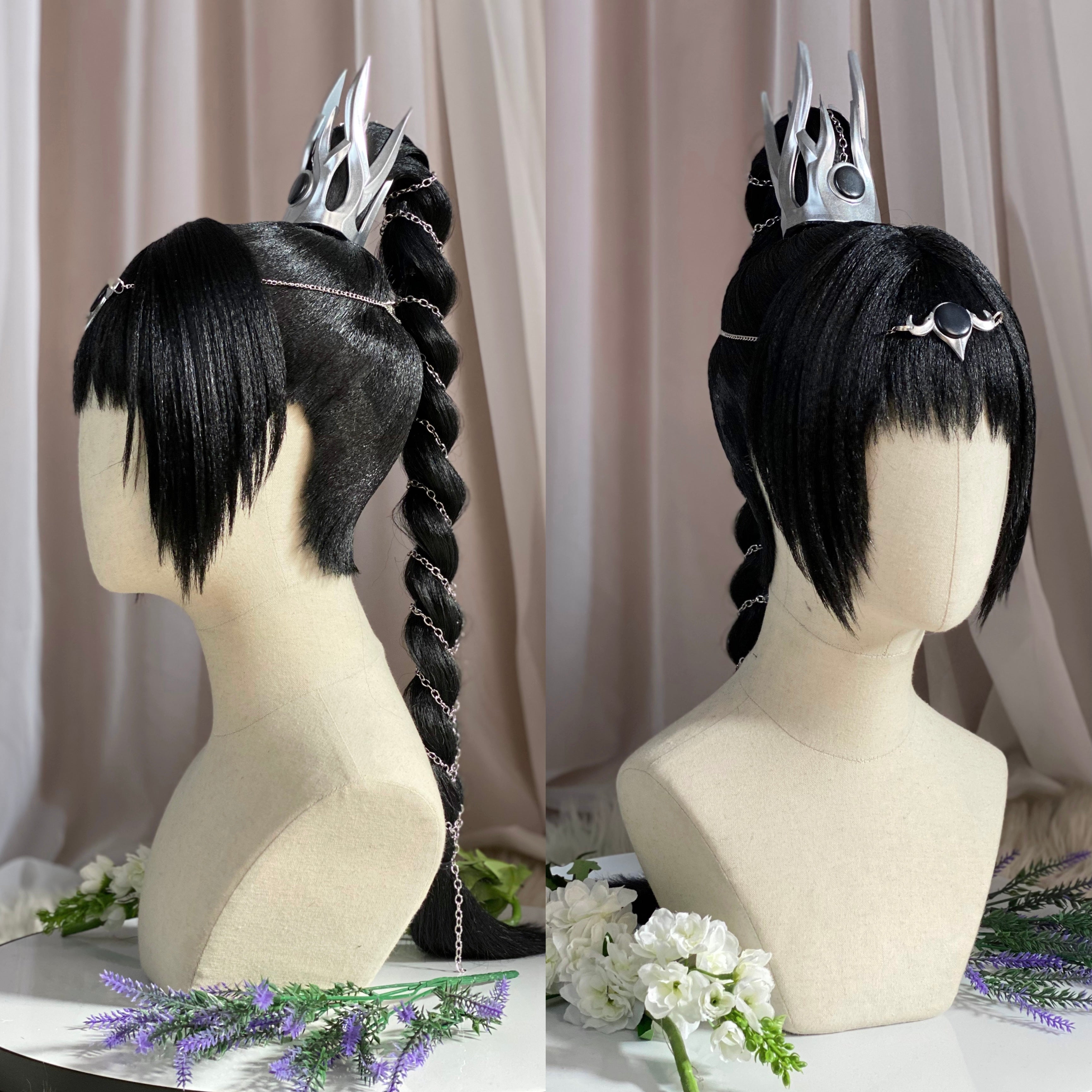 Shadowheart Baldur's Gate III Cosplay Wig