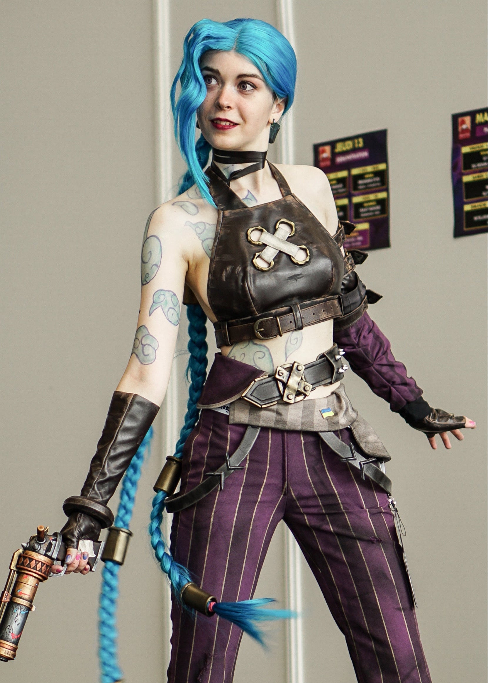 Jinx Arcane Cosplay Costume - Custom Made