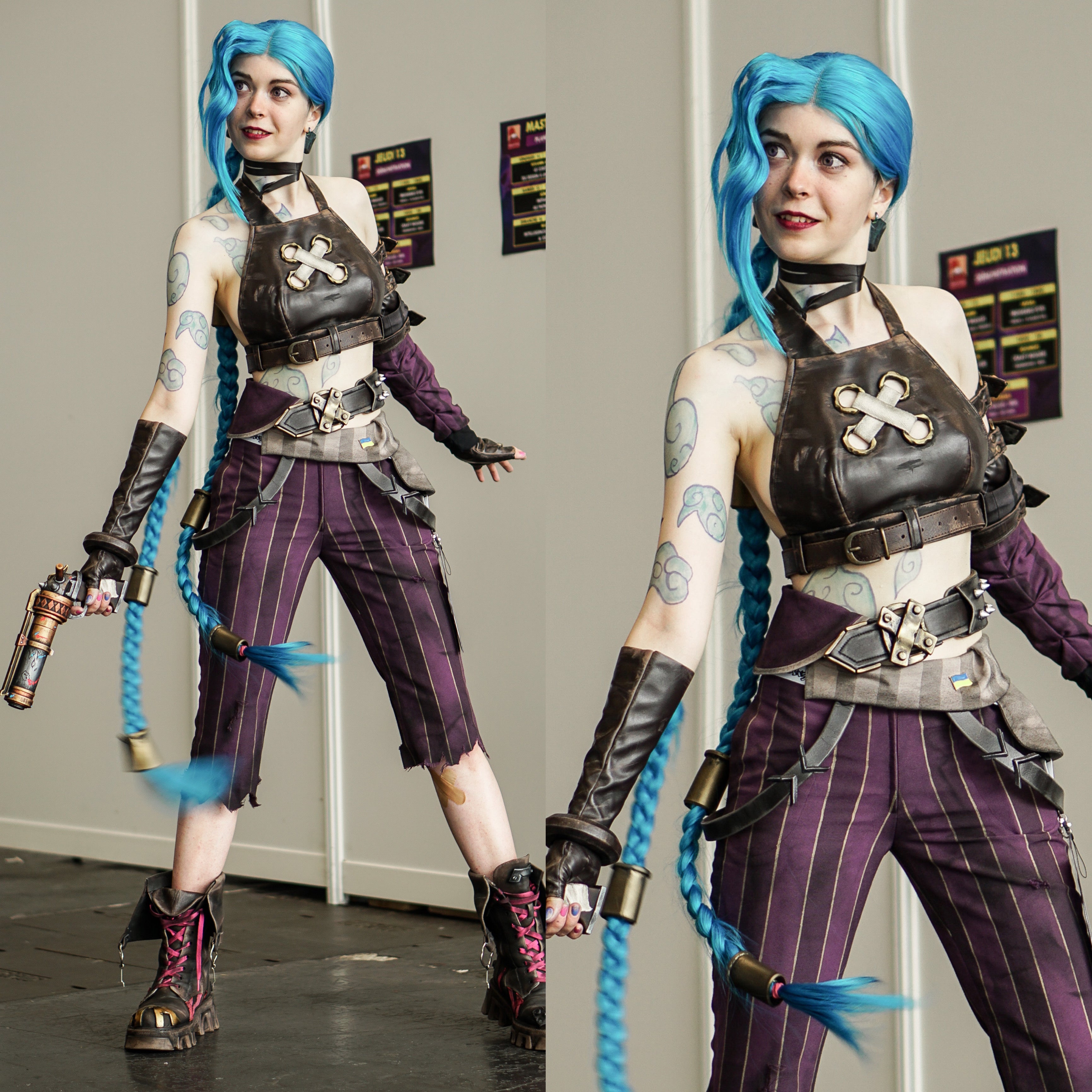 Jinx Arcane Cosplay Costume - Custom Made