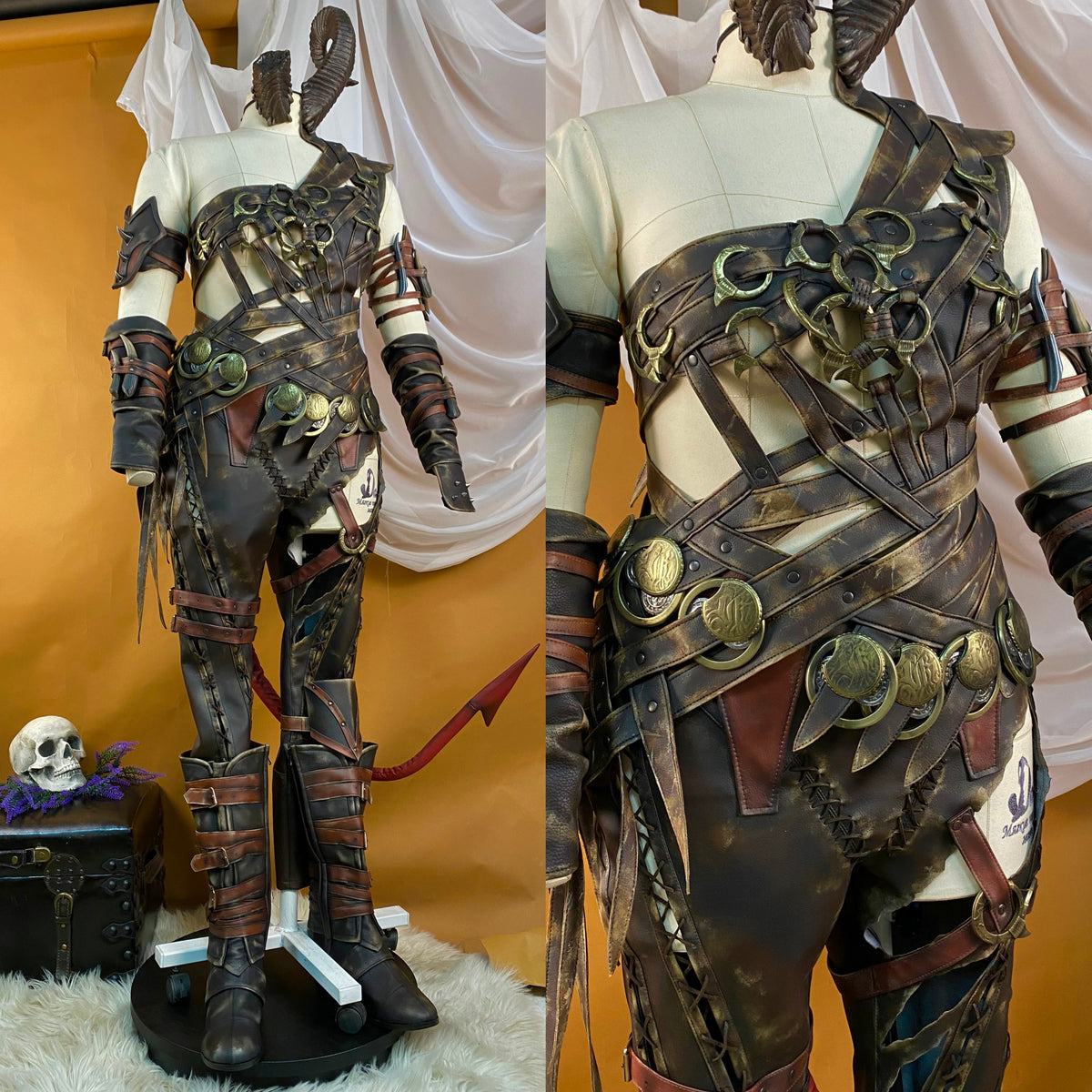 Karlach Cosplay Costume Custom Made FENINDOM LLC karlach-cosplay-costume-custom-made-fenindom-llc