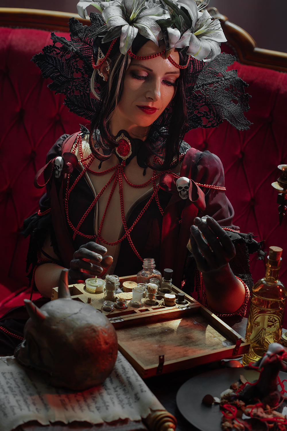 Laudna Original Design By Sunset_Dragon Fantasy costume Custom Made