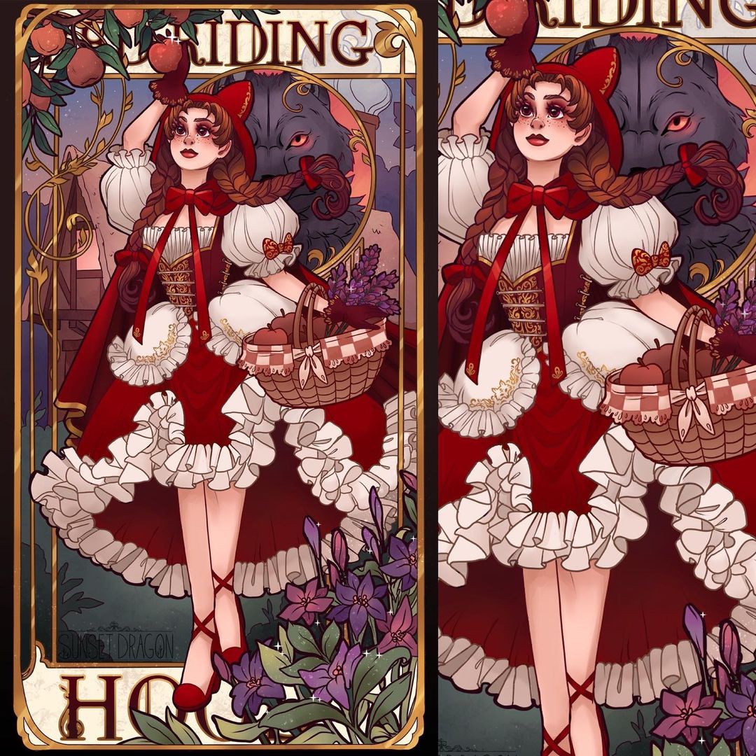 Red Riding Hood Fantasy Cosplay Renfaire Costume Full Build - Custom Made