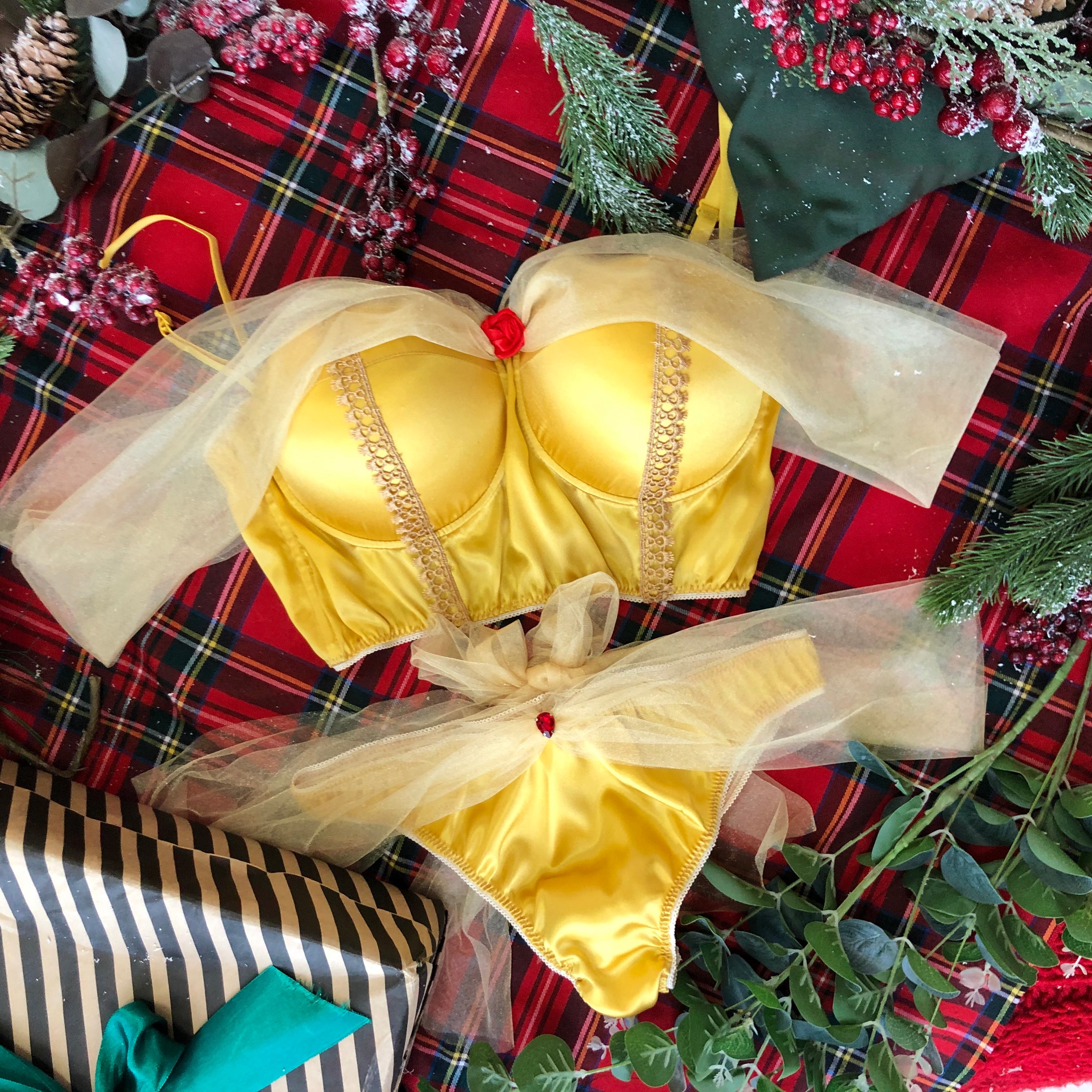 Belle Cosplay Lingerie - Custom Made
