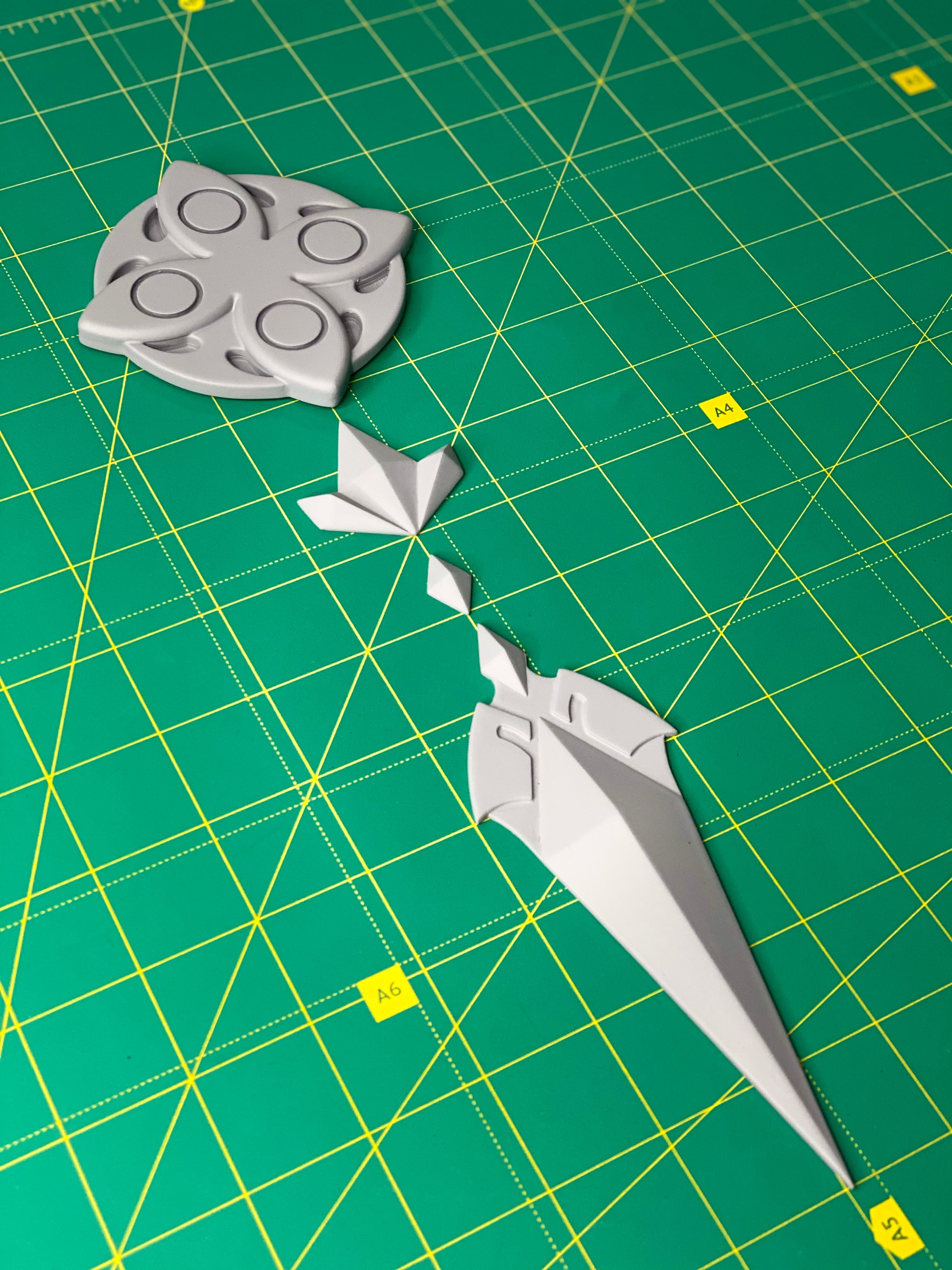 Fatui Harbingers Accessories 3d files - Digital Product Fan Made Merchandice