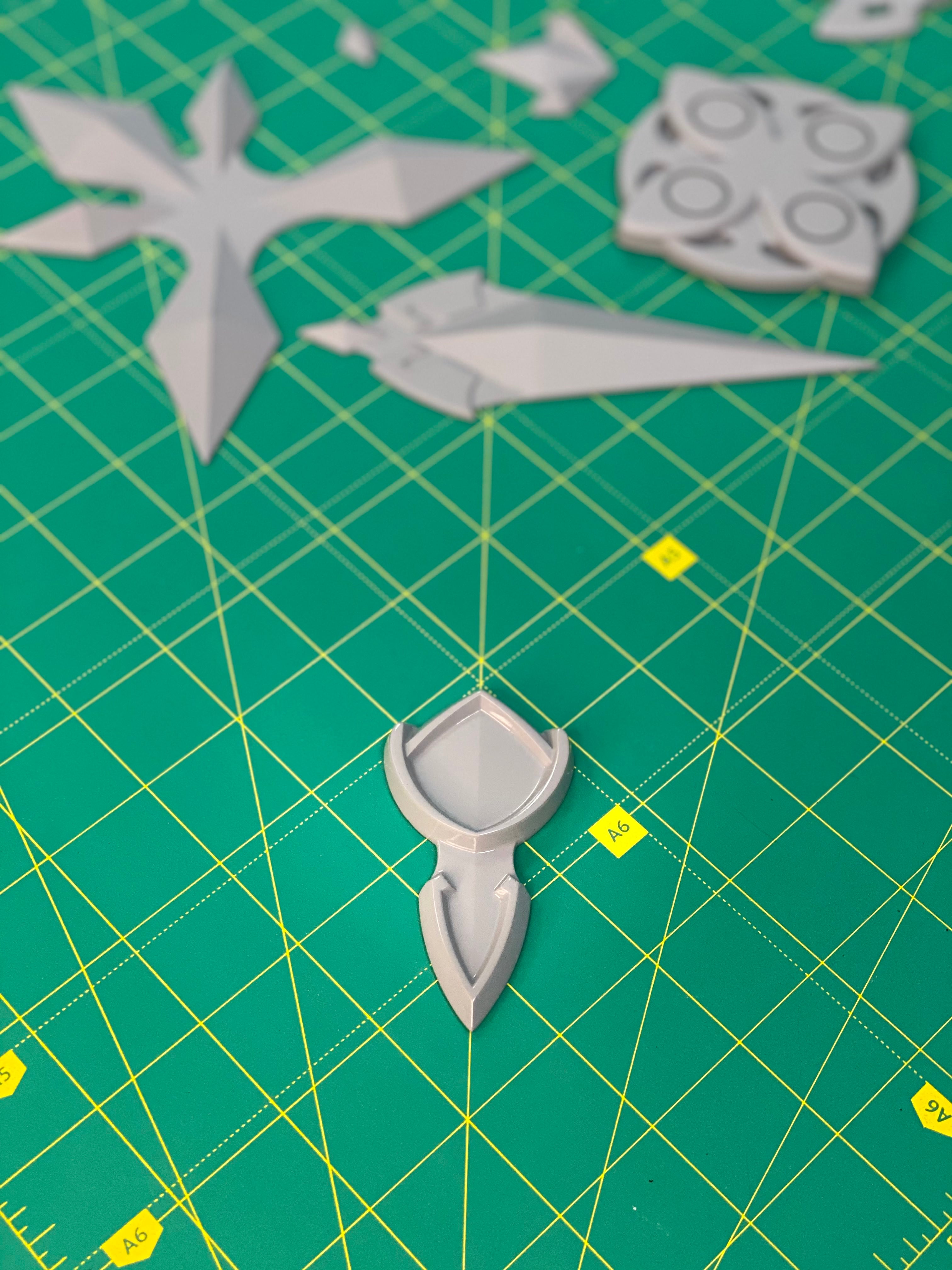 Fatui Harbingers Accessories 3d files - Digital Product Fan Made Merchandice
