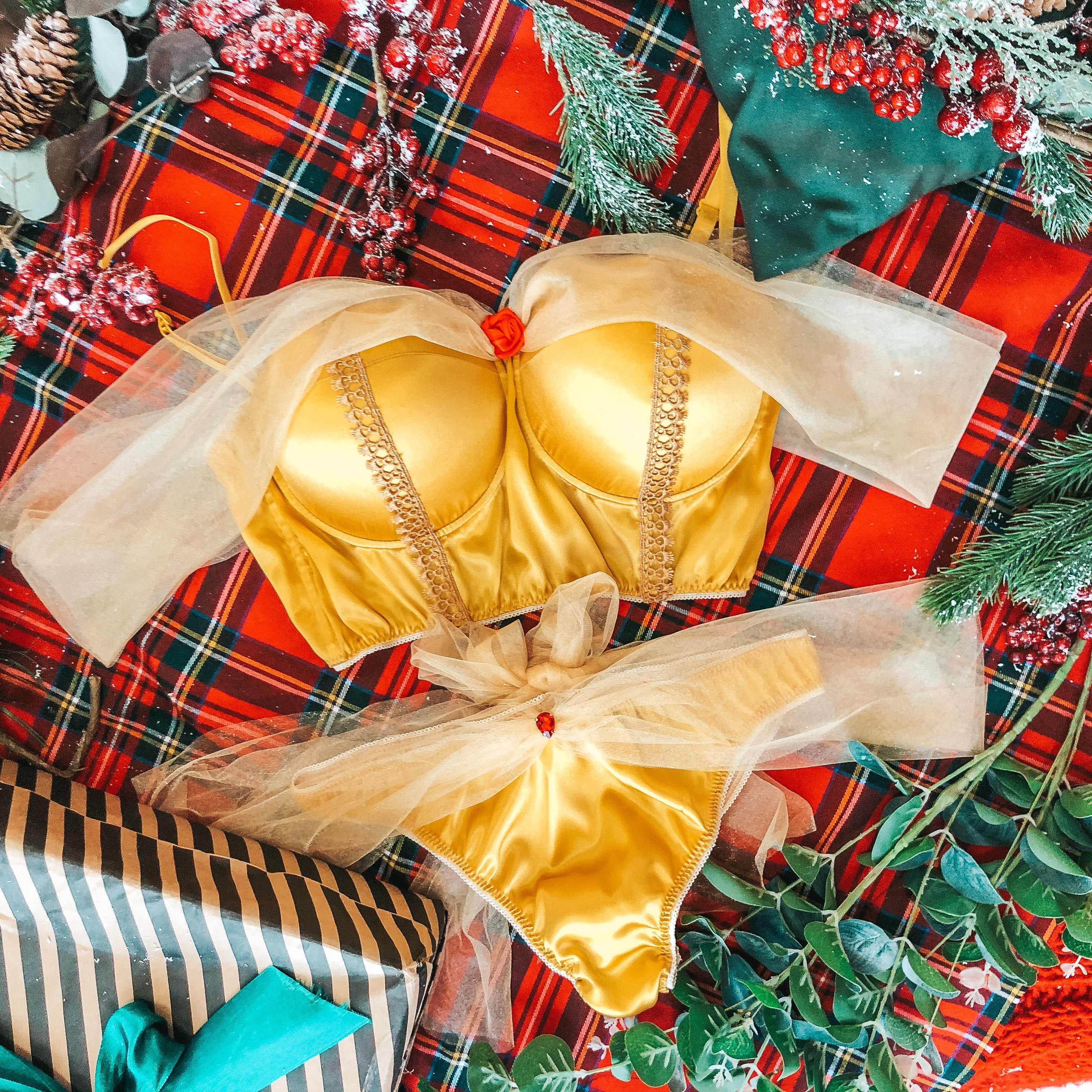 Belle Cosplay Lingerie - Custom Made