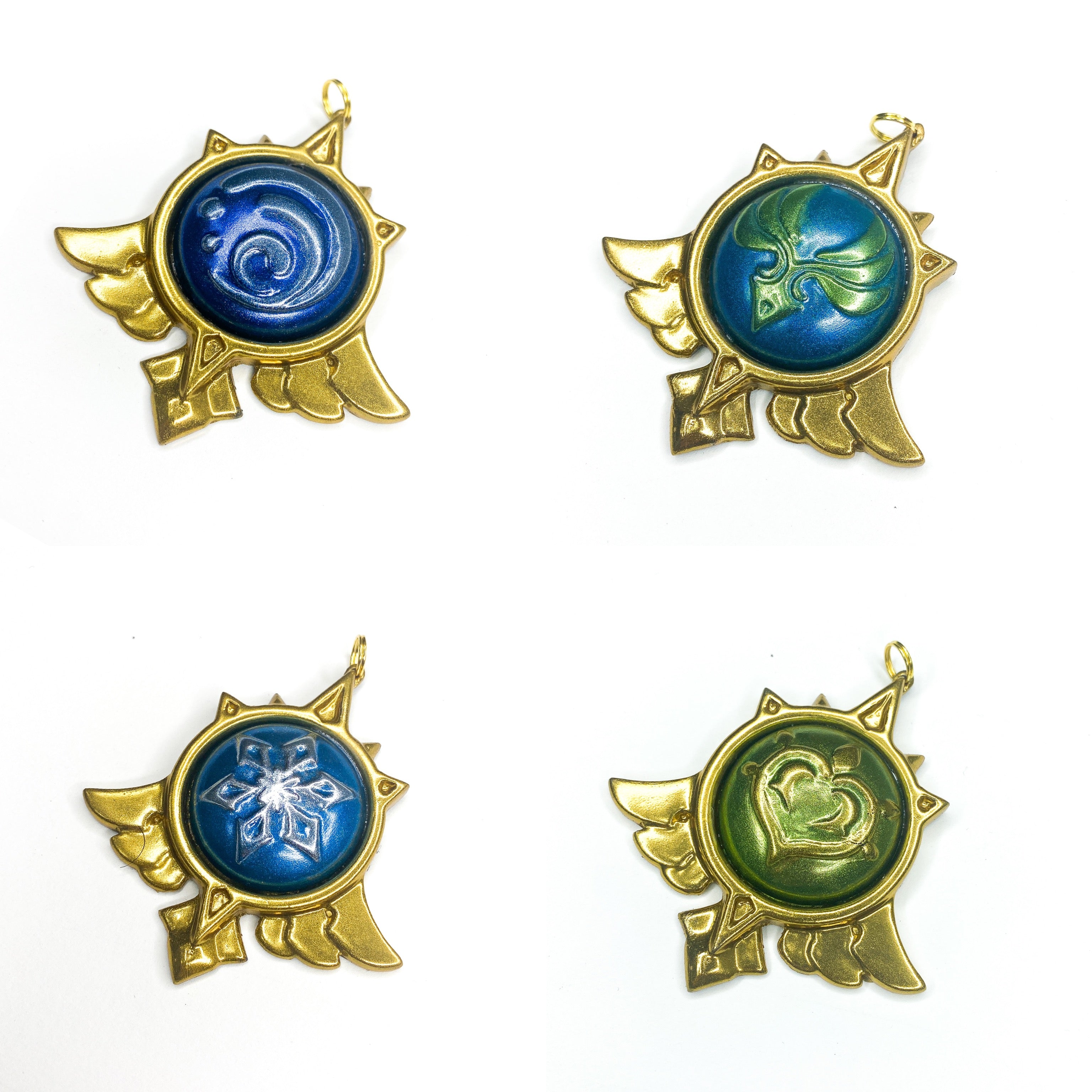Genshin Impact Mondstadt Vision Pendant - In Stock/Pre Order Fan Made Merchandice