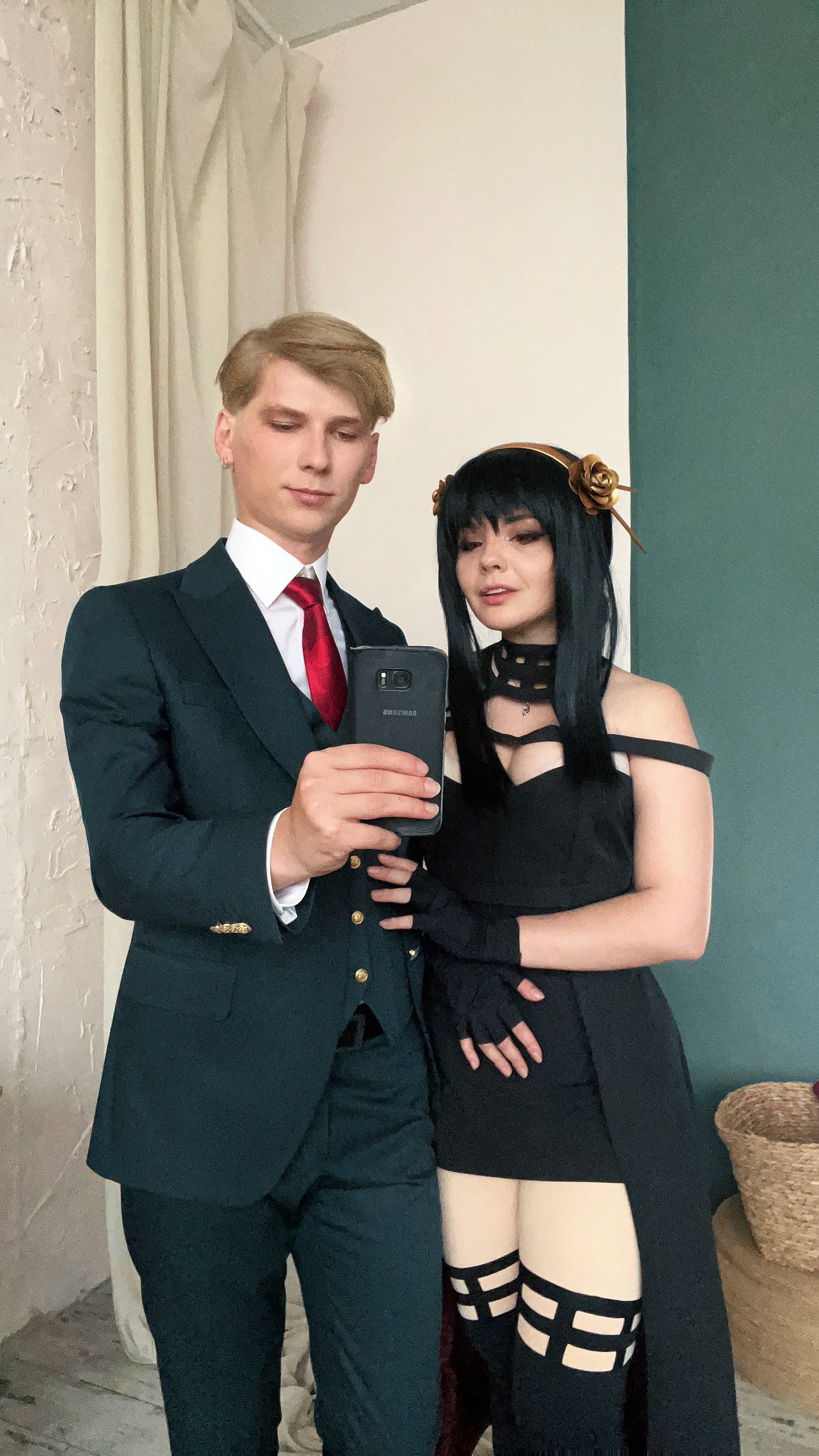 Spy x Family Yor Forger Cosplay Dress - Custom Made