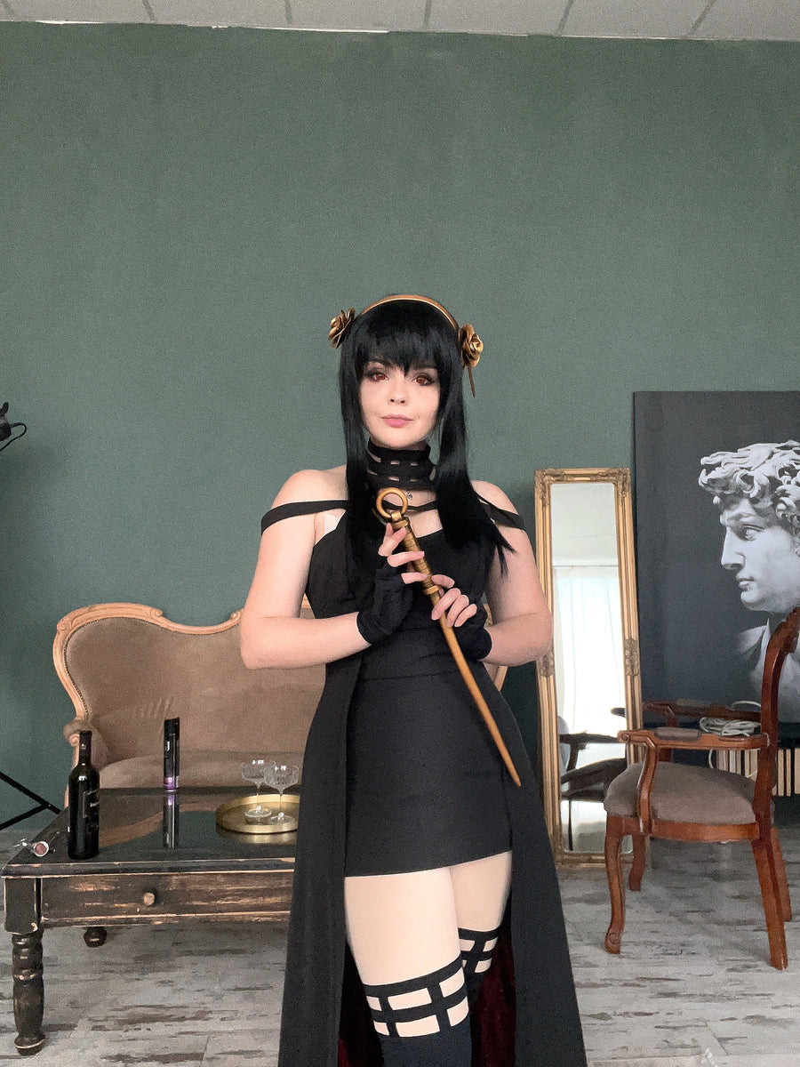 Spy x Family Yor Forger Cosplay Dress - Custom Made  FENINDOM LLC
