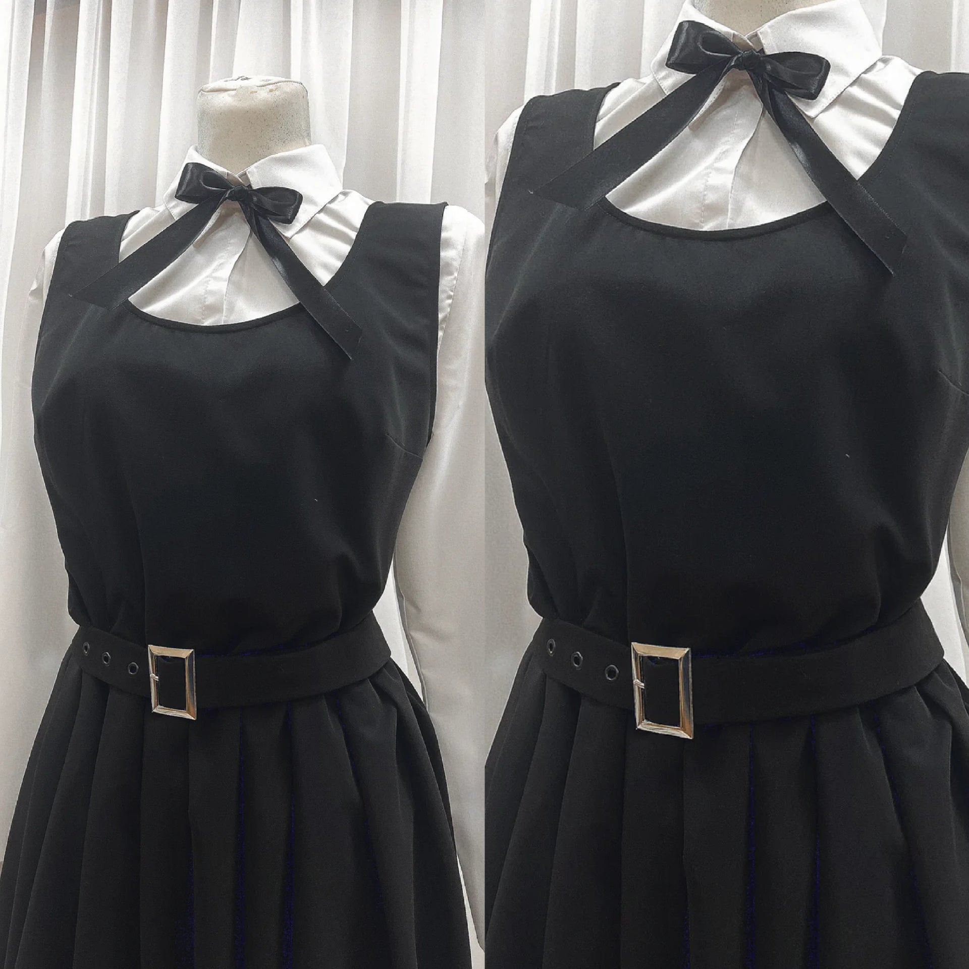 Chainsaw Man 2 - Asa Mitaka / Yoru uniform Cosplay Costume Custom Made