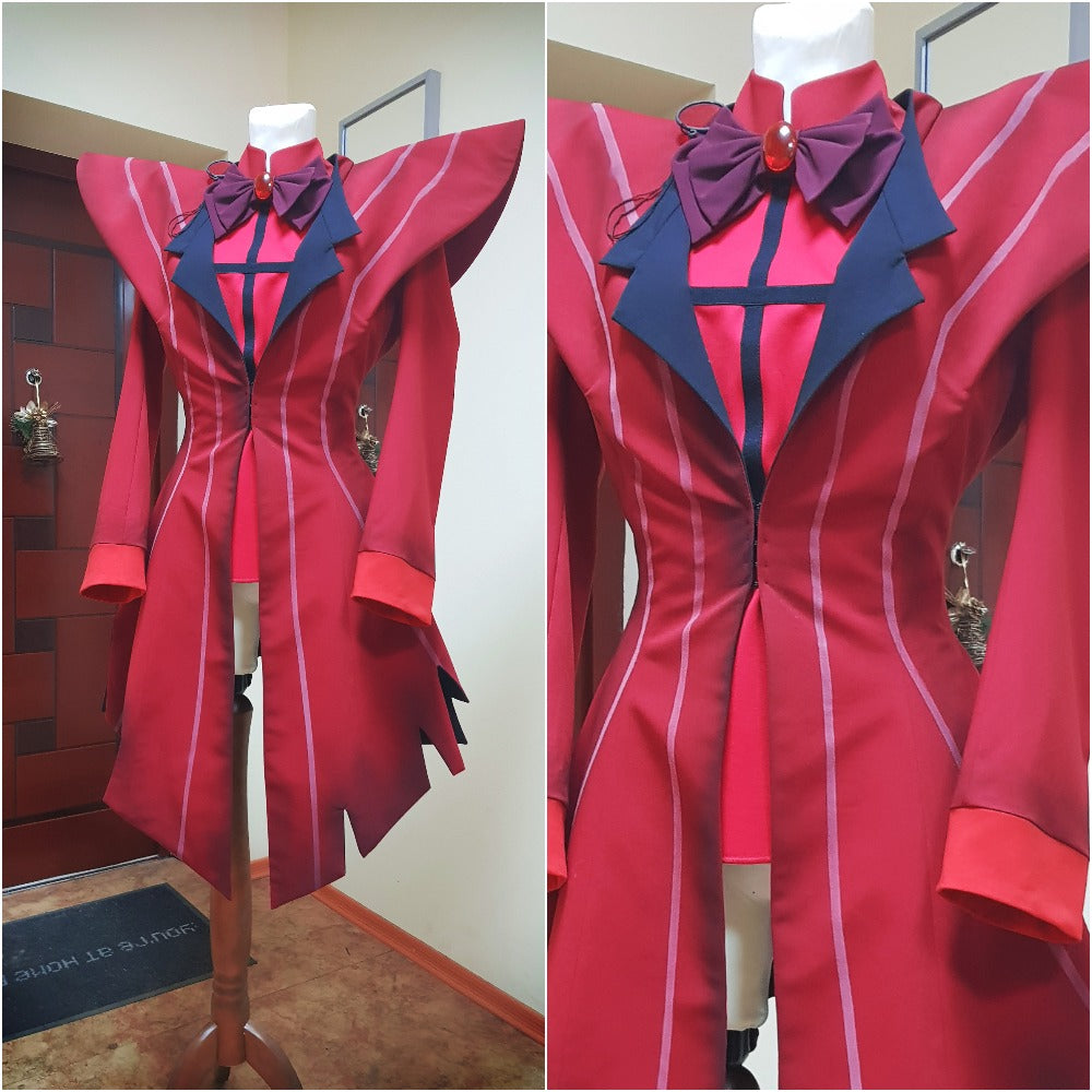 Hazbin Hotel Alastor Radio Demon Cosplay Costume - Custom Made/In Stock