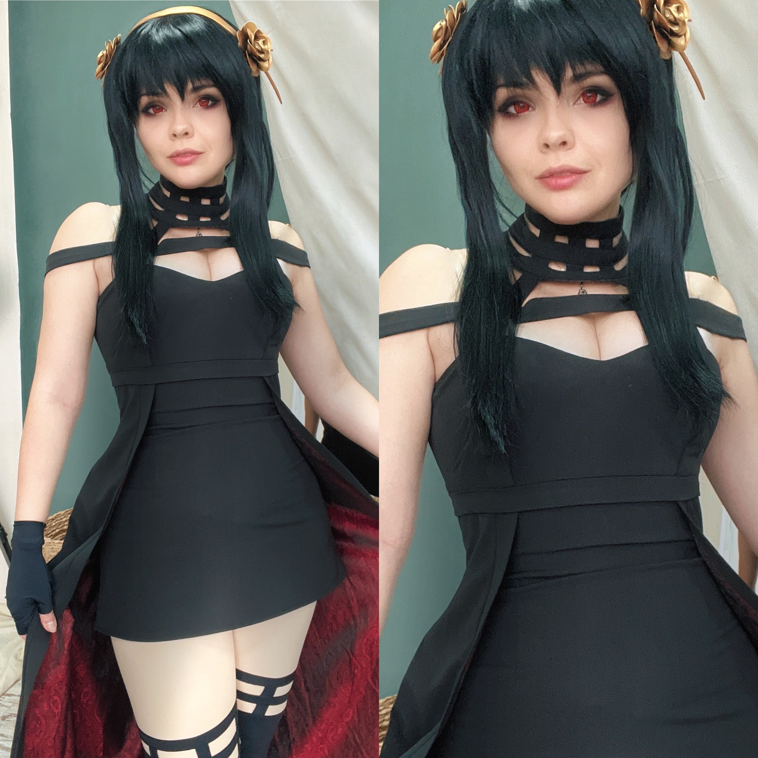 Spy x Family Yor Forger Cosplay Dress - Custom Made
