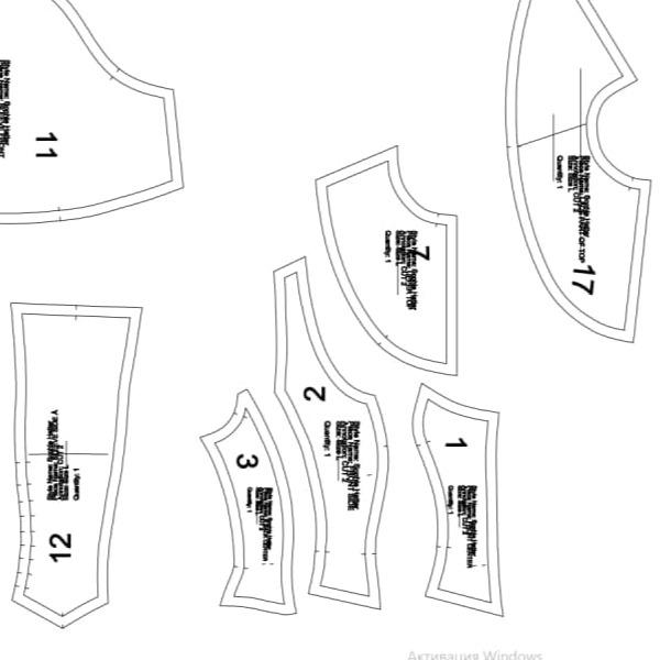 Lady Dimitresku Pattern