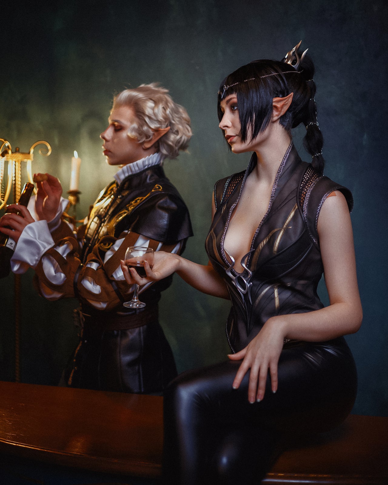 Shadowheart Camp Top Cosplay Costume - Custom Made