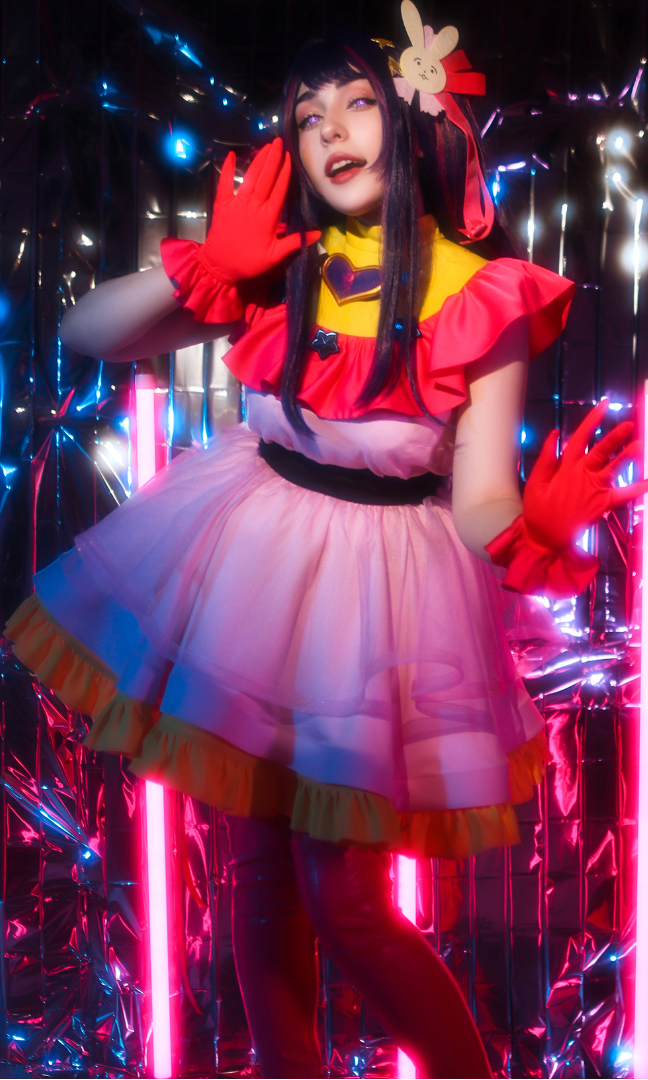 Oshi no Ko Hoshino Ai Cosplay Costume - Custom Made