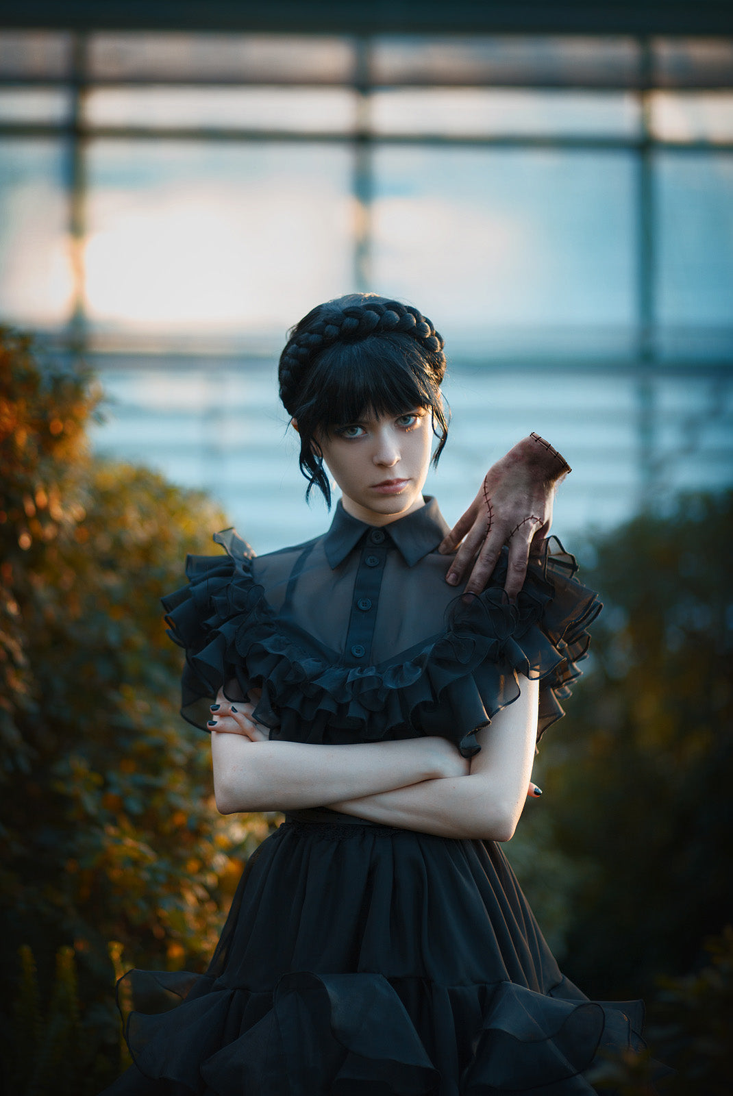 Wednesday Halloween Gothic Dress - Made to Order