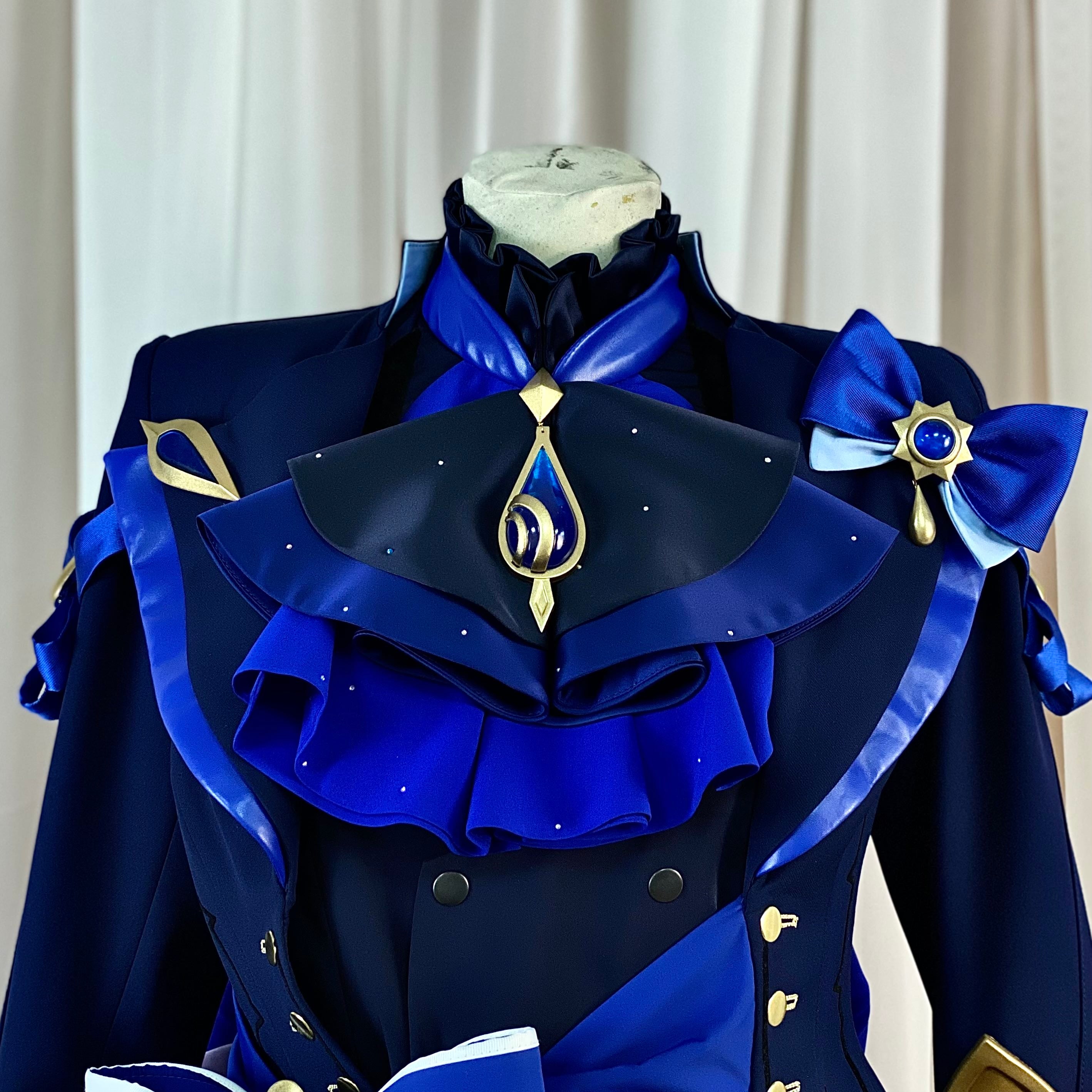 Furina Dark Version Cosplay Costume - Custom Made