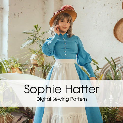 Sophie Hatter Inspired Vintage Dress Pattern