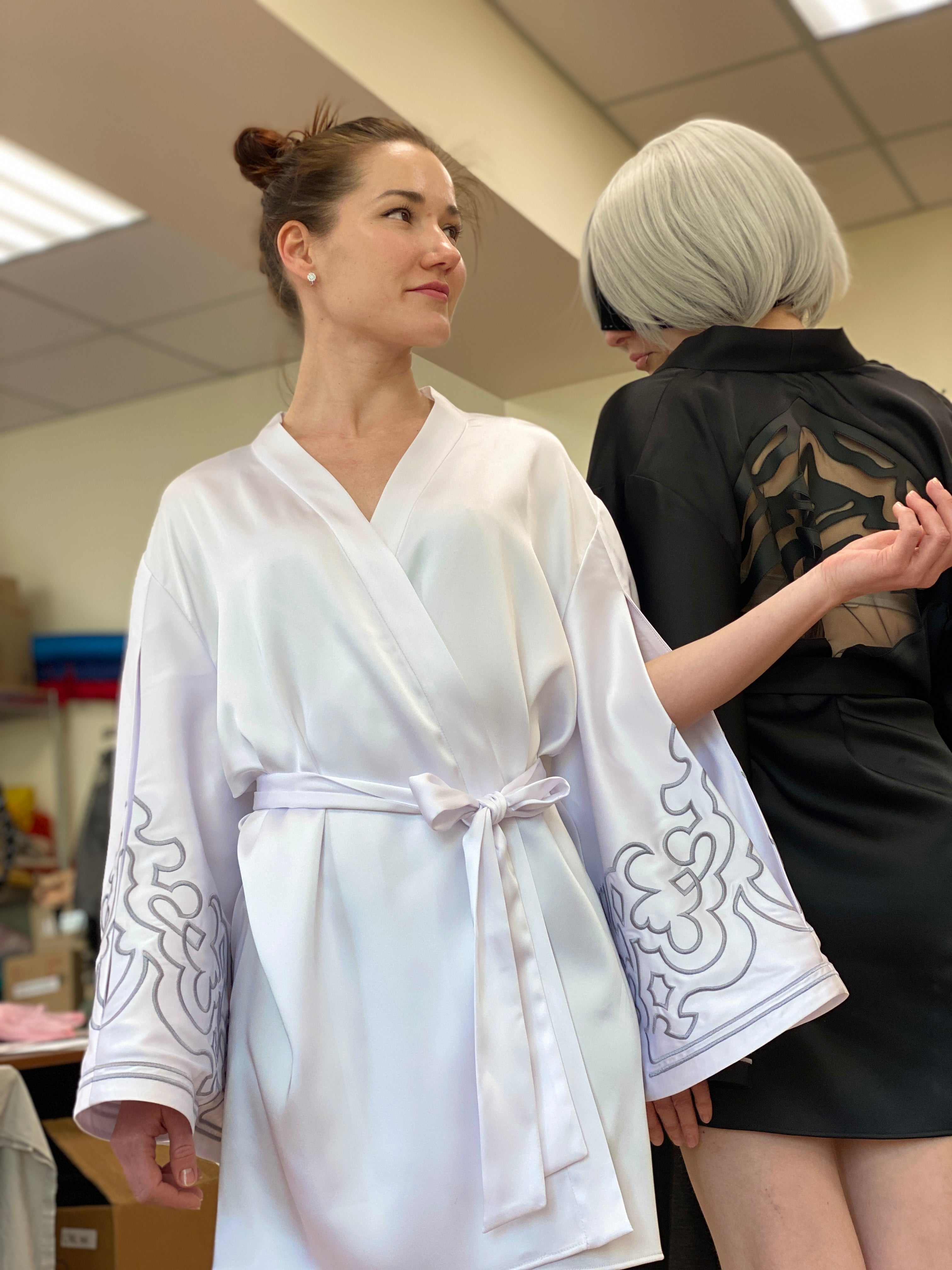 2B Robe Cosplay Costume
