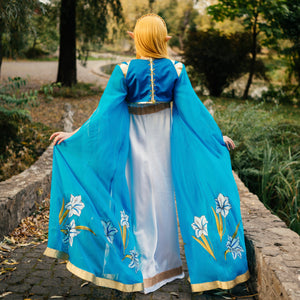 Princess Zelda Cosplay Costume Fantasy Cosplay Cape - Custom made