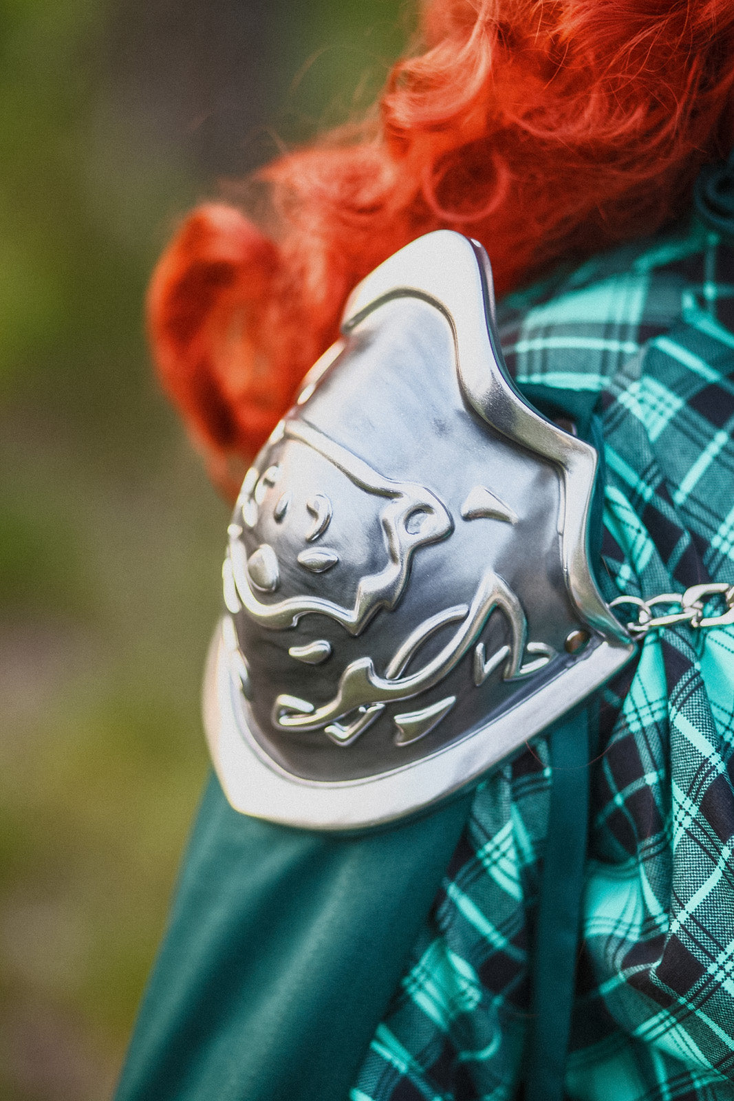 Green Fantasy Warrior Princess Costume Cosplay - Custom Made