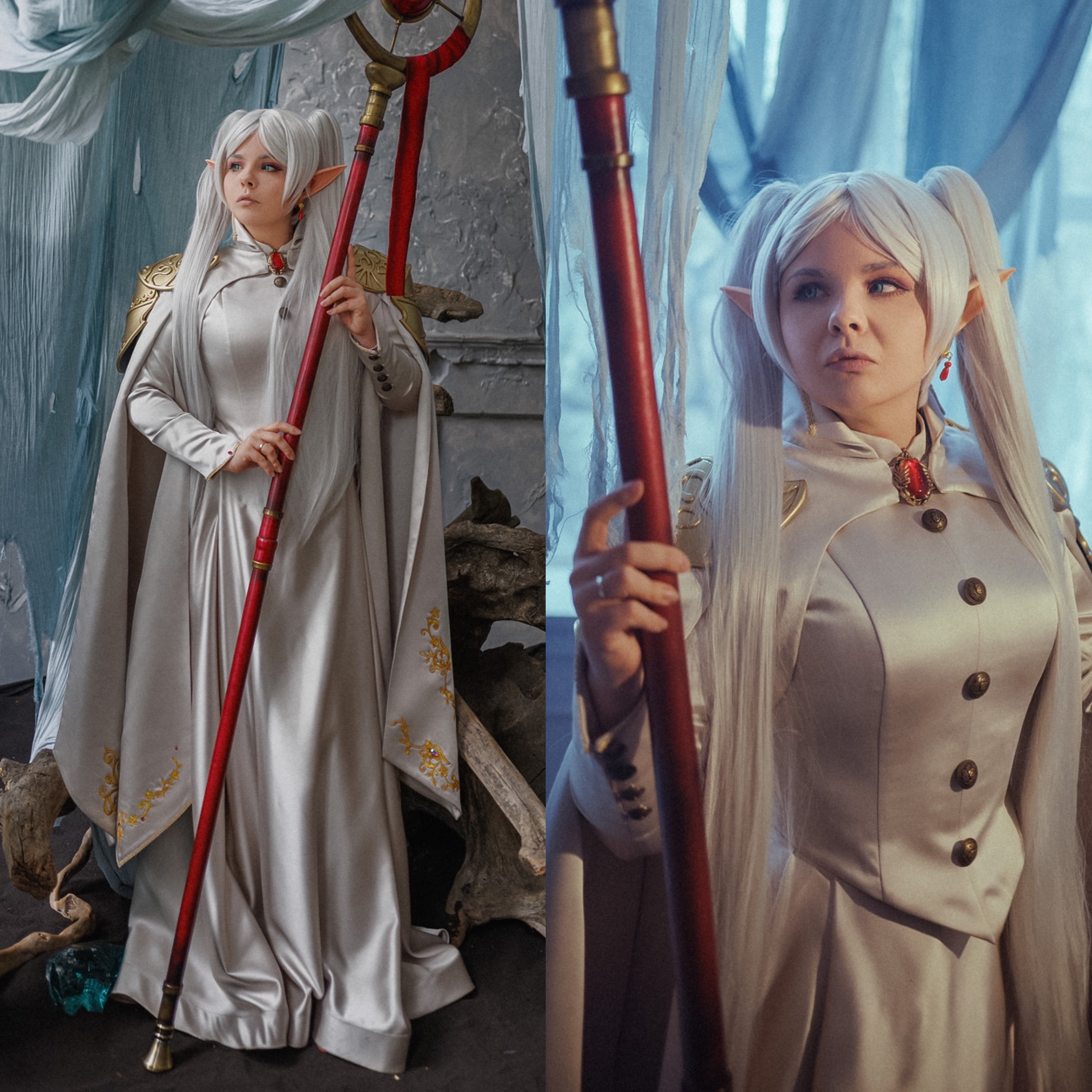 Fantasy Wizard Frieren Costume - Custom Made