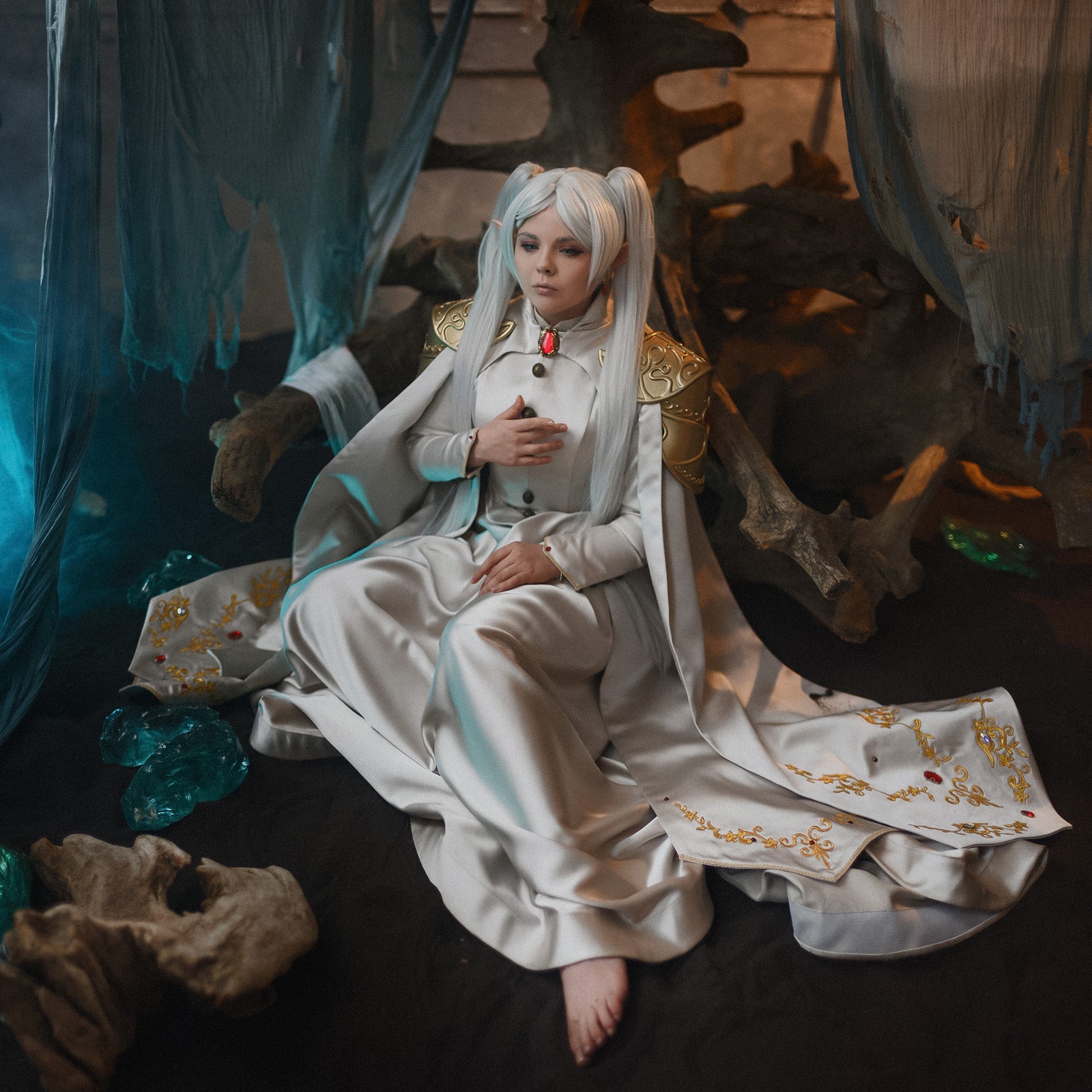 Fantasy Wizard Frieren Costume - Custom Made