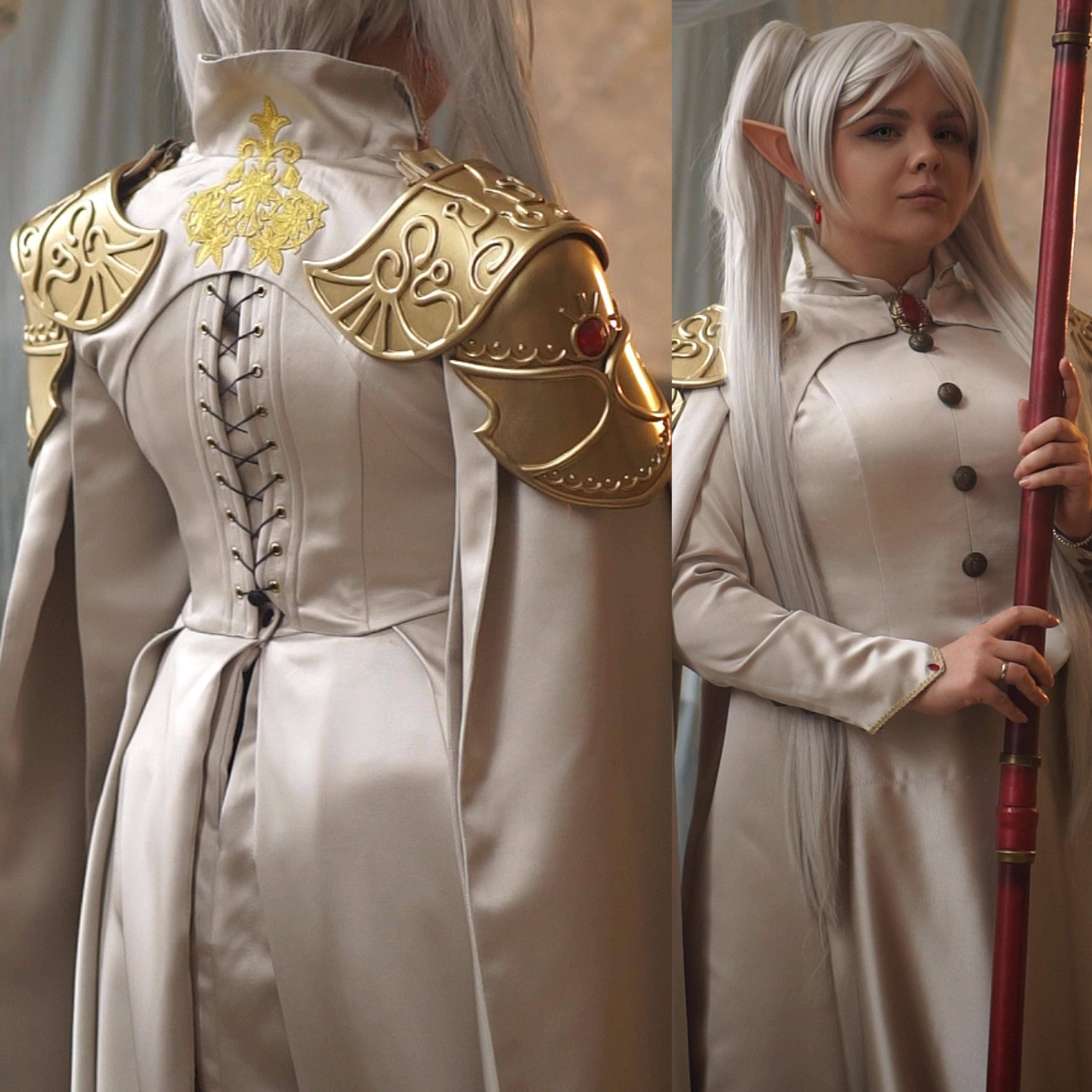 Fantasy Wizard Frieren Costume - Custom Made