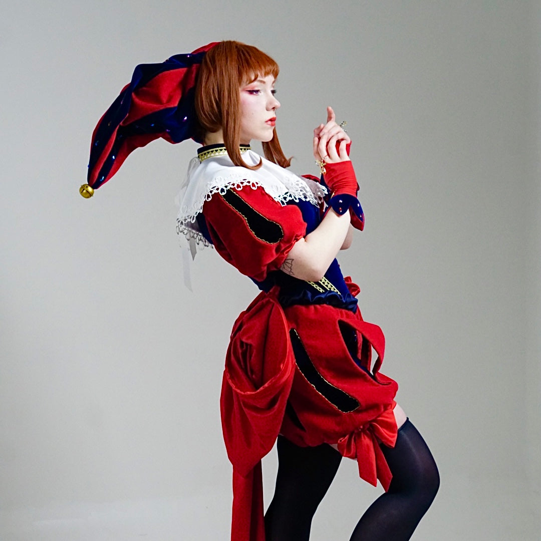 Digital Circus Jester Fantasy Pomni Cosplay Costume - Custom Made