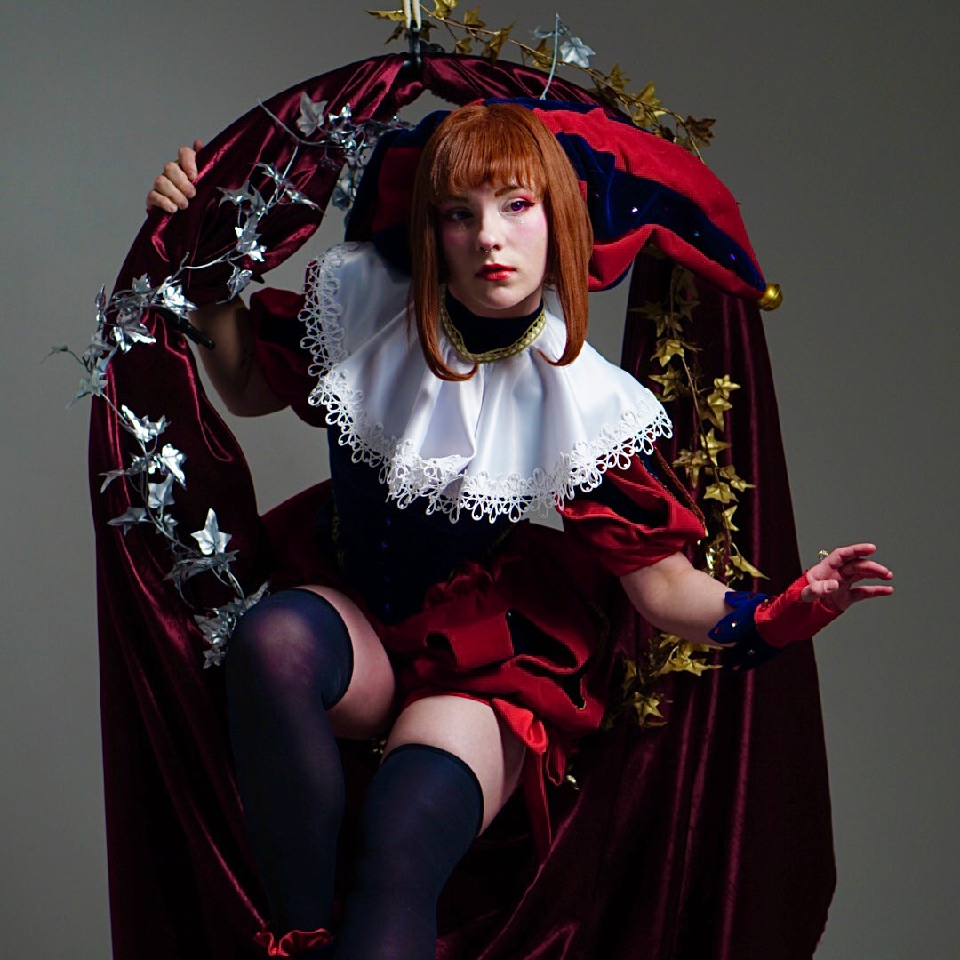 Digital Circus Jester Fantasy Pomni Cosplay Costume - Custom Made