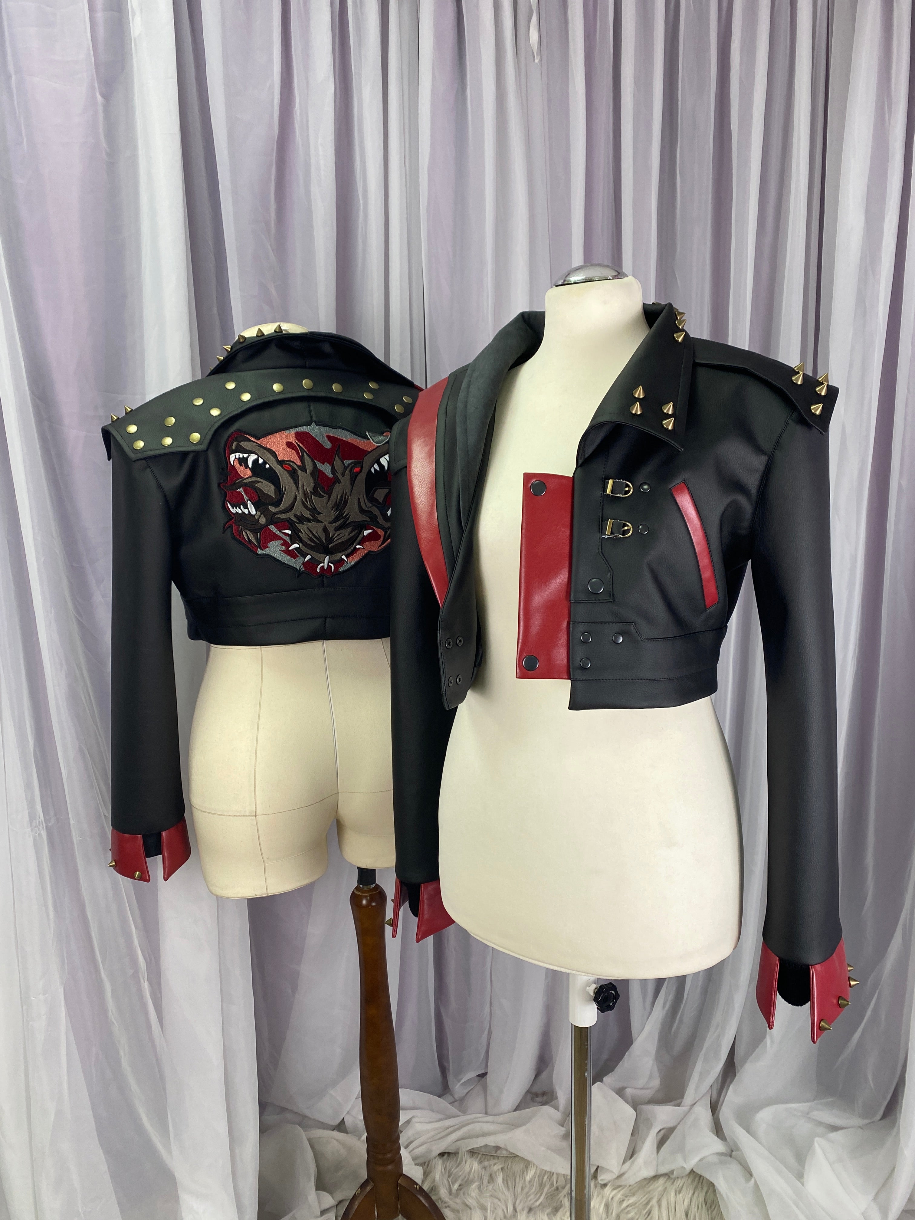 Pit Fighter Emo Vi Black Jacket Arcane 2 - Custom Made