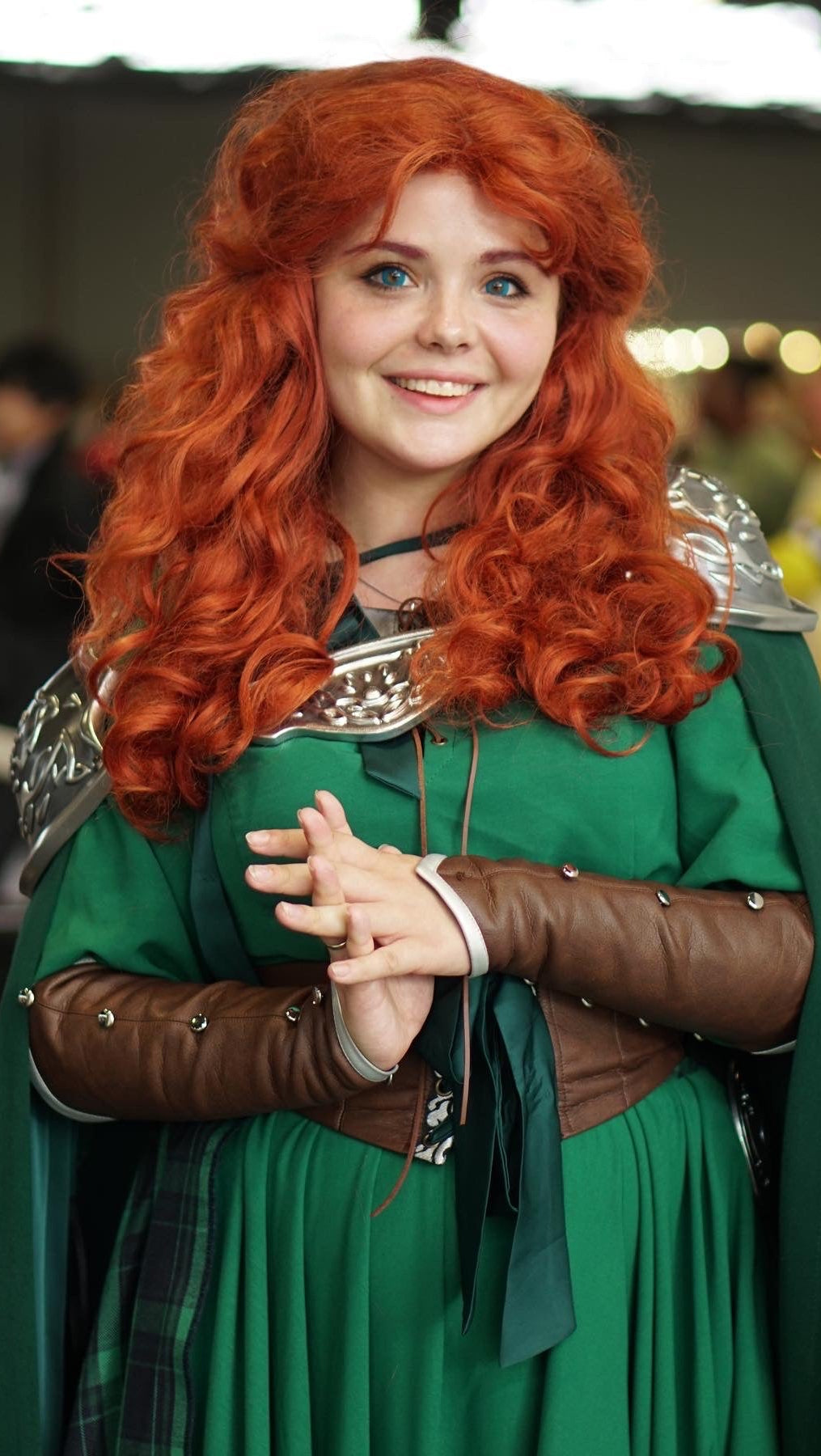 Green Long Dress Fantasy  Warrior Princess Costume Cosplay - Custom Made