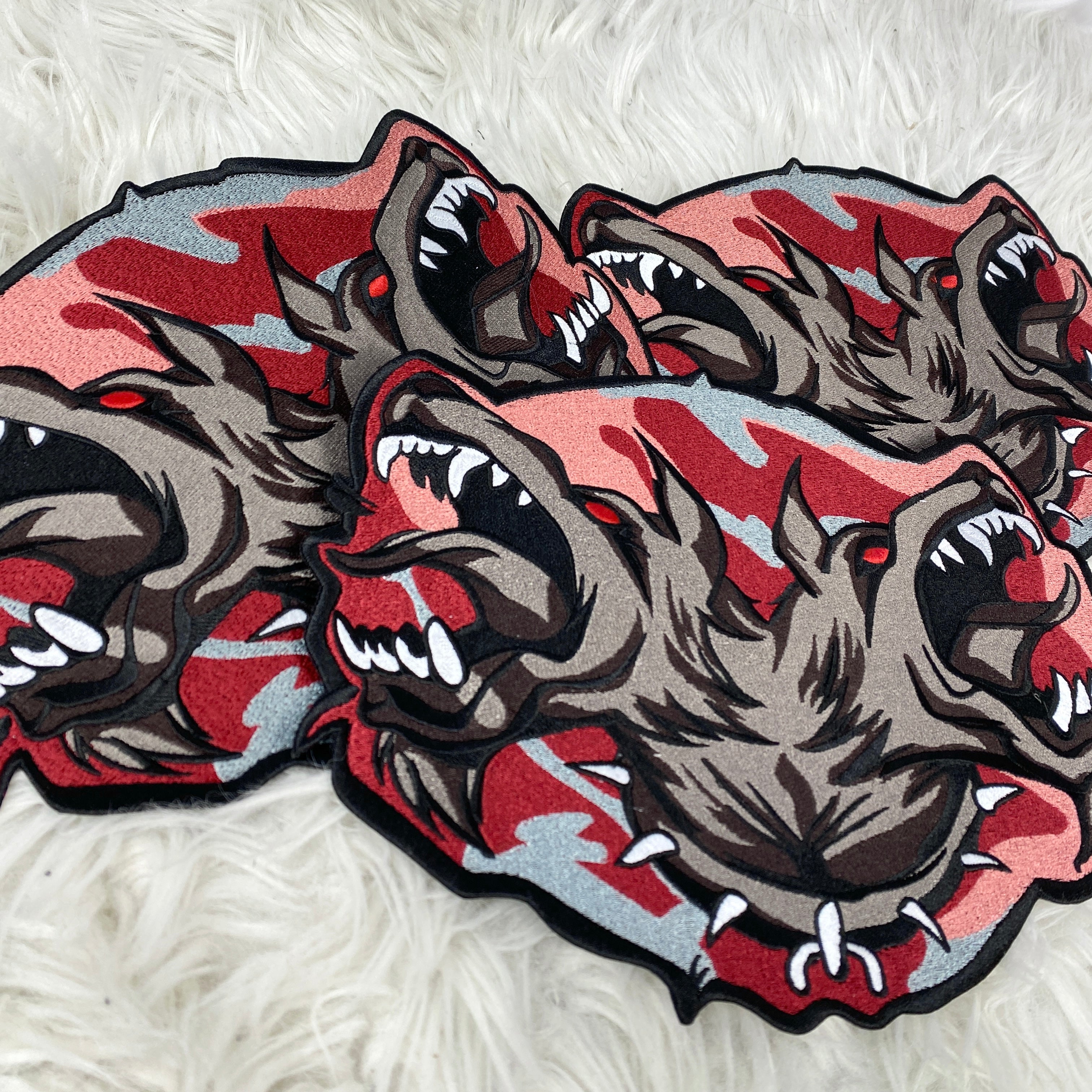 Vi Pit Fighter Embrodiery Patch - In Stock